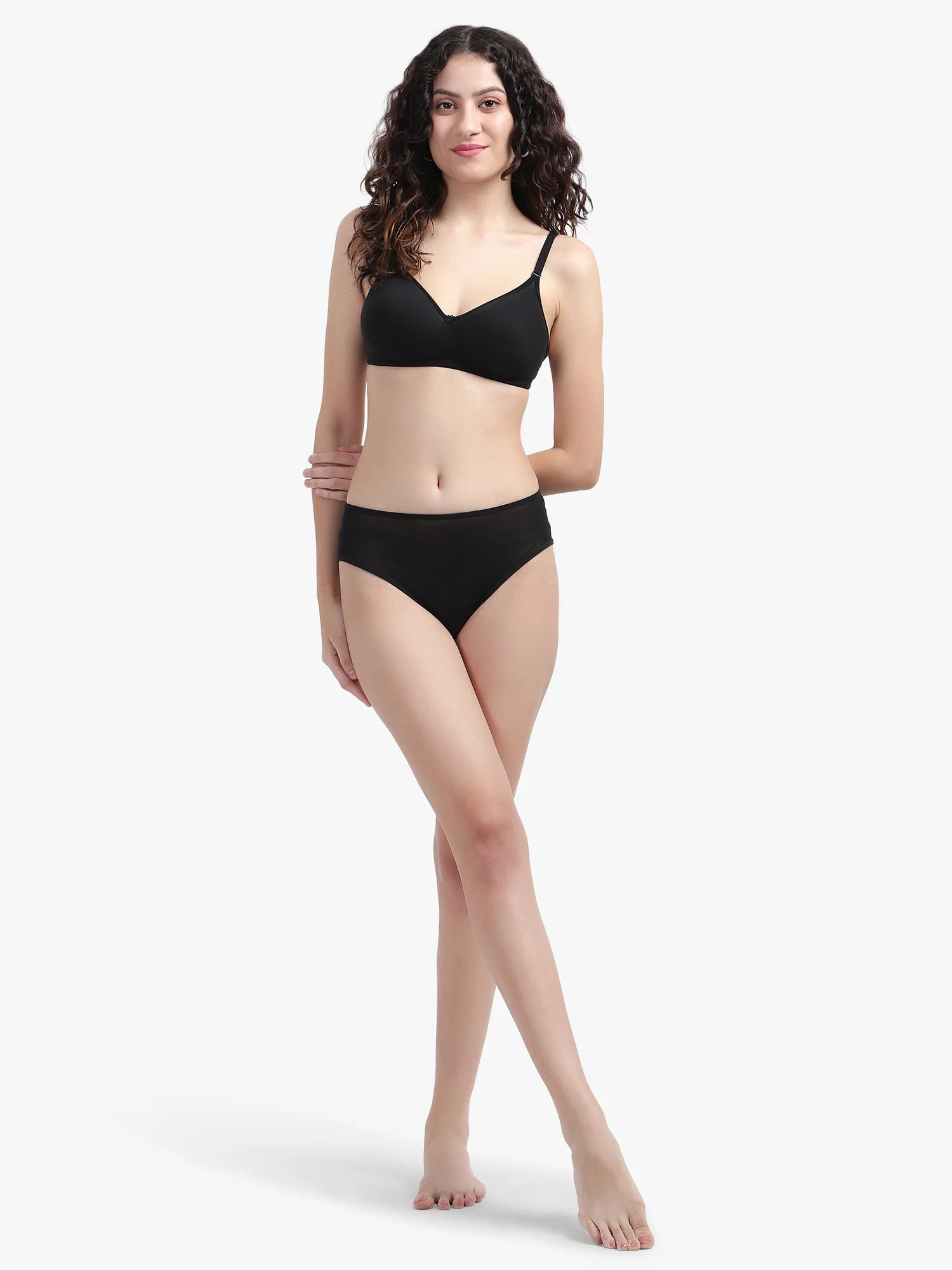 Air Mesh see through Black panties for women - Image 2
