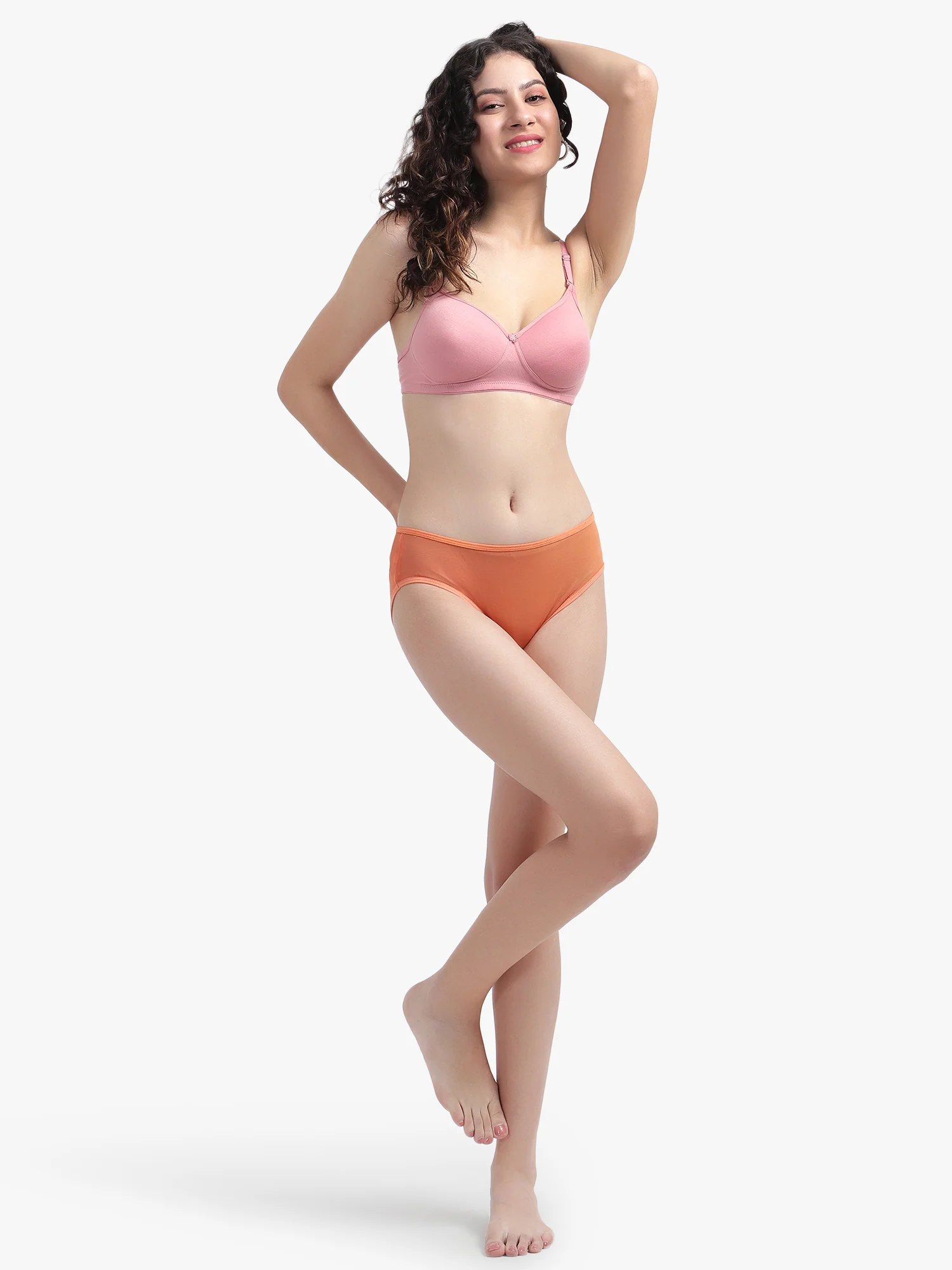 Air Mesh see through Orange panties for women - Image 3