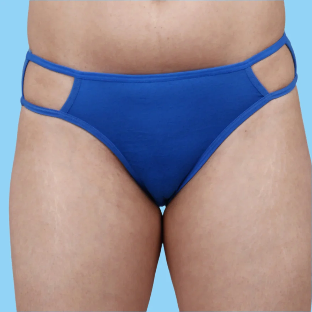 Anti Bacterial, Cloud Soft, Premium Blue Bamboo Women's  Panty