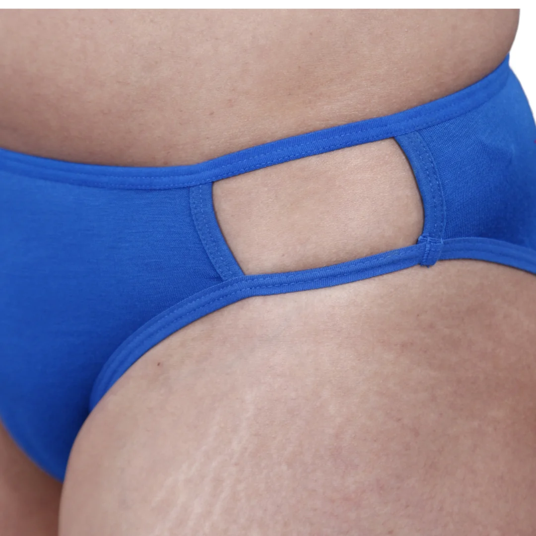 Anti Bacterial, Cloud Soft, Premium Blue Bamboo Women's  Panty - Image 7