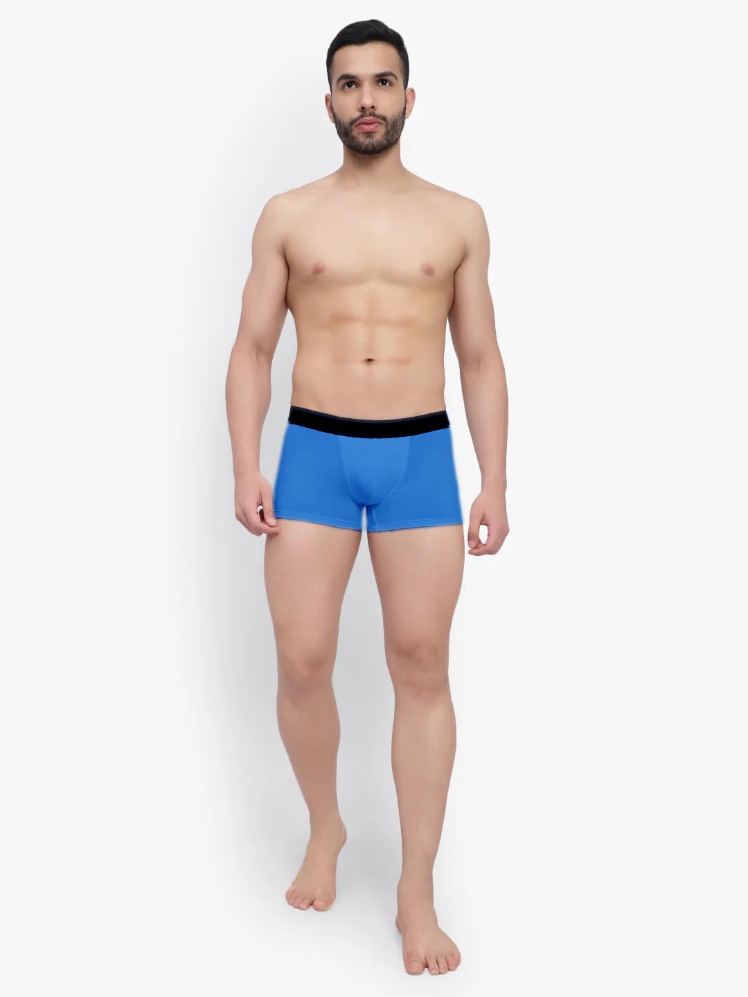 Royal Blue Micro Modal Men's Trunk Men Underwear - No Ride Up - Image 4