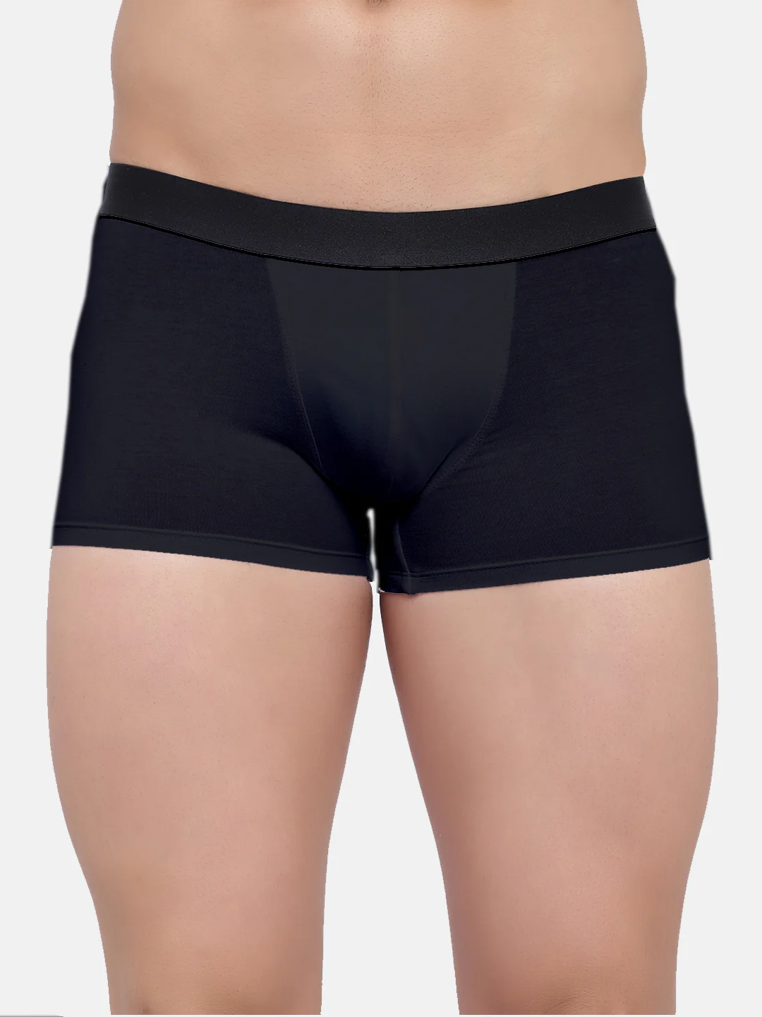 Men’s Trunk – Black Micro Modal | Soft, Stretchable Everyday Fit