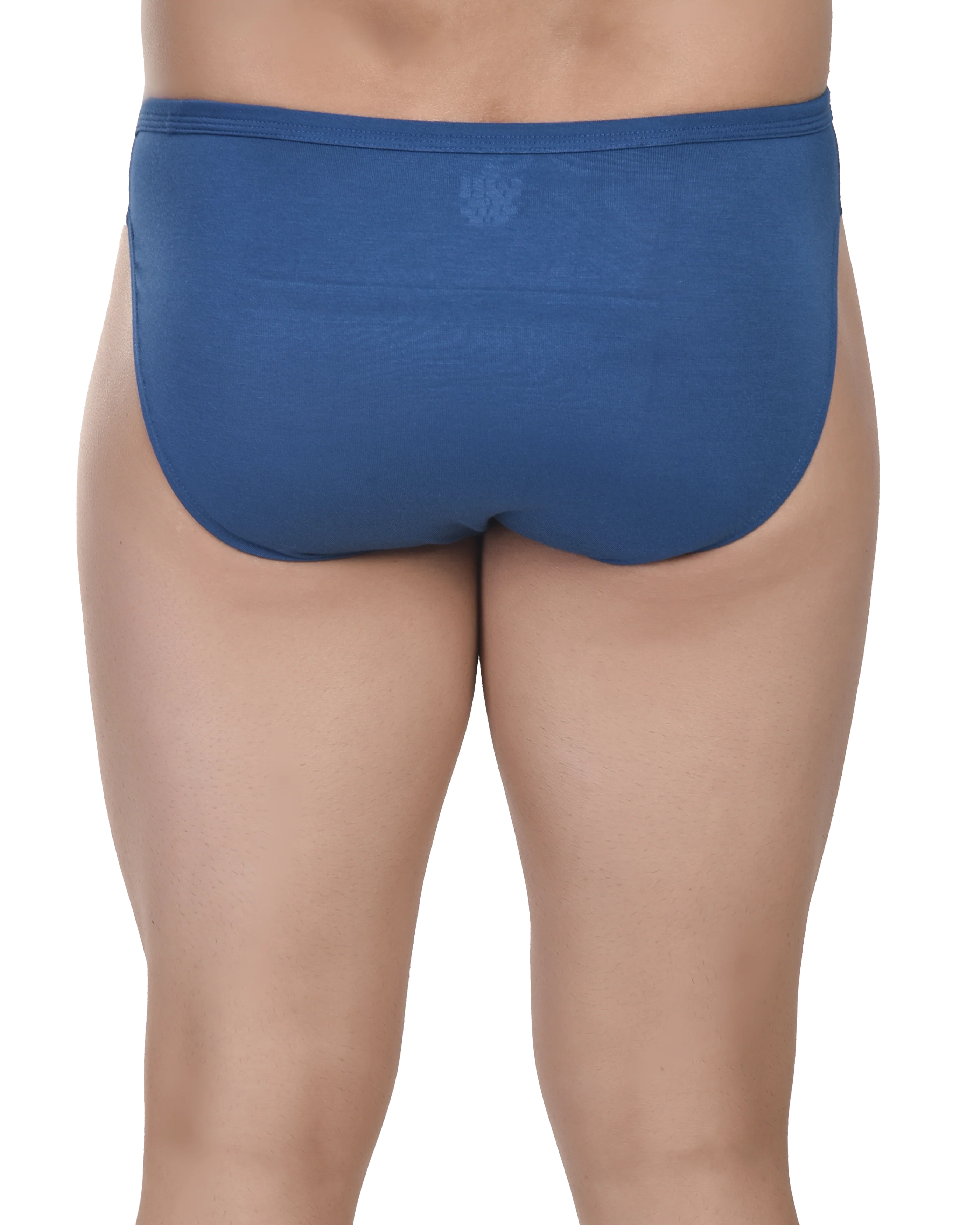 Bruchi Club Men’s Bikini Briefs | Ultra-Soft Micro Modal in Classic Air Force Blue - Image 2