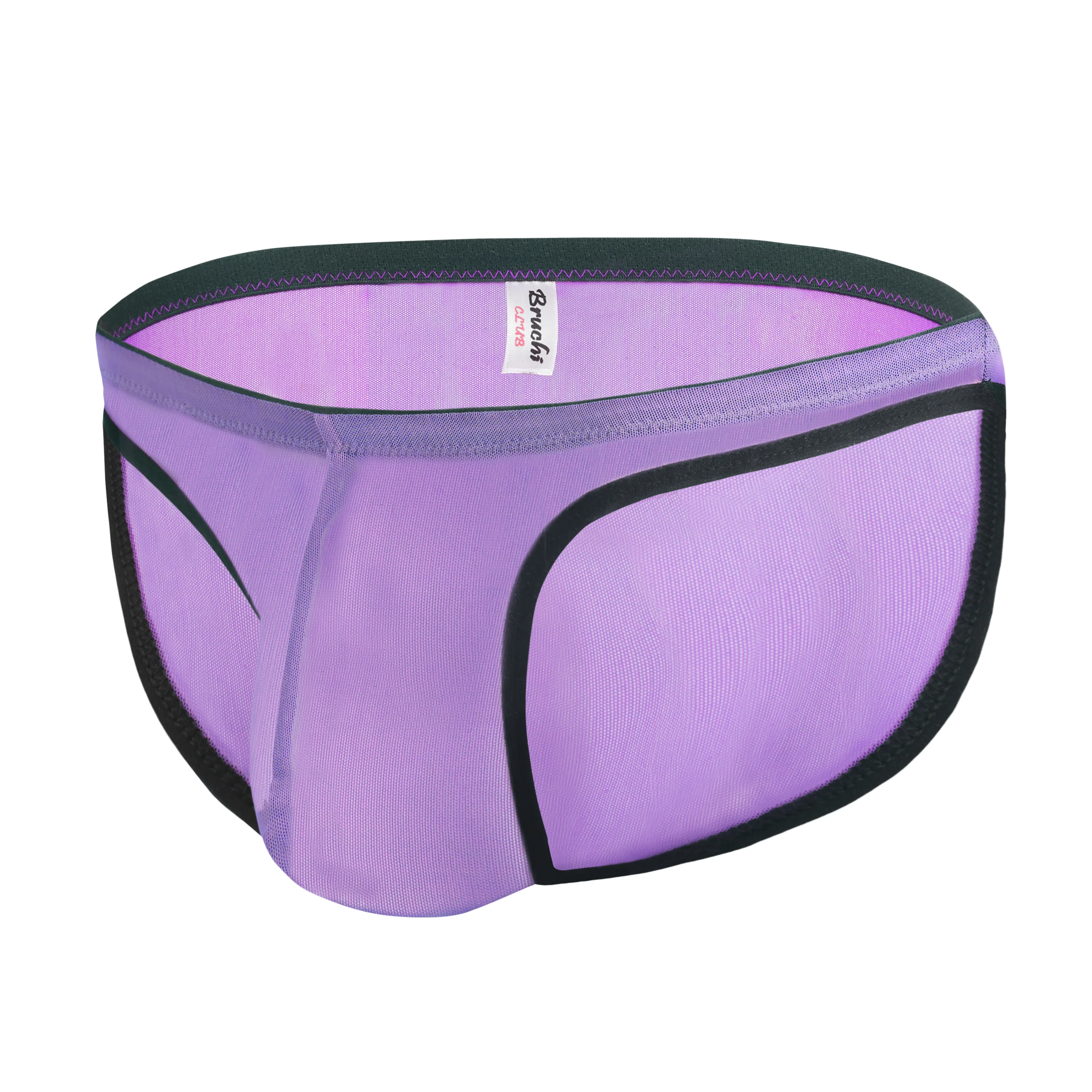 Bruchi Club Ultra Violet Men Transparent Briefs - Image 2