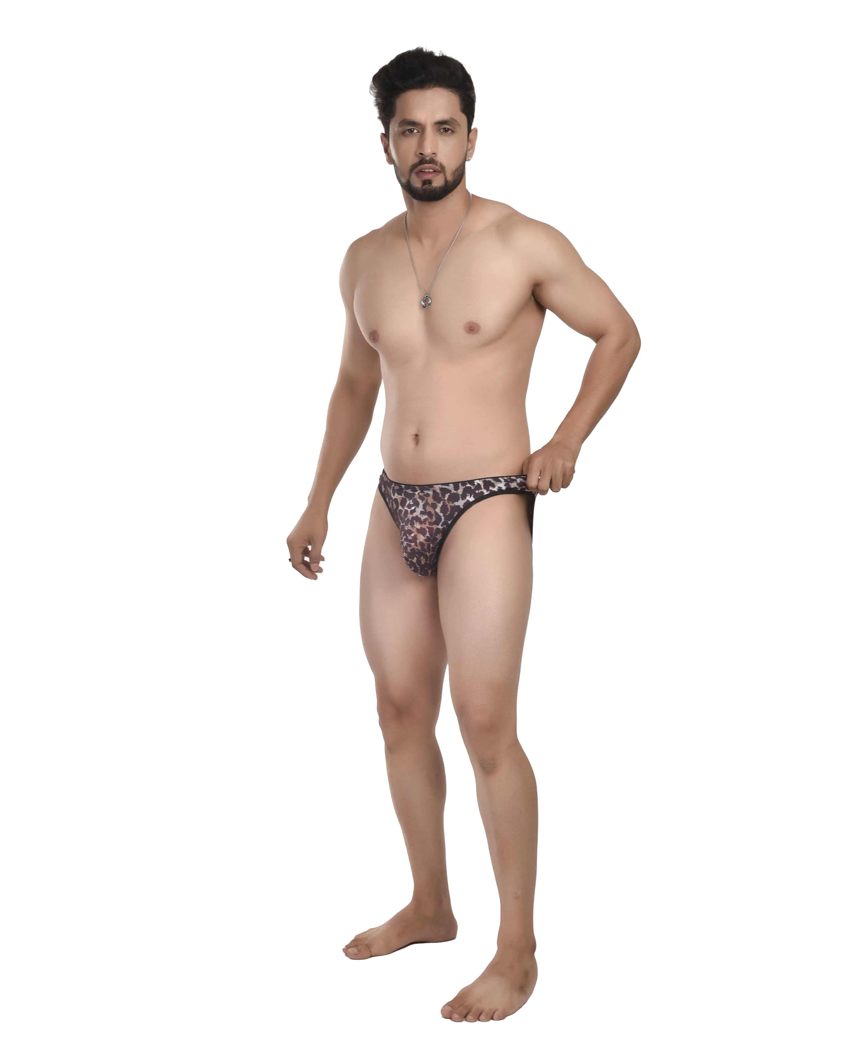 Men’s Tiger Print Bikini Brief – Comfort Fit - Image 4