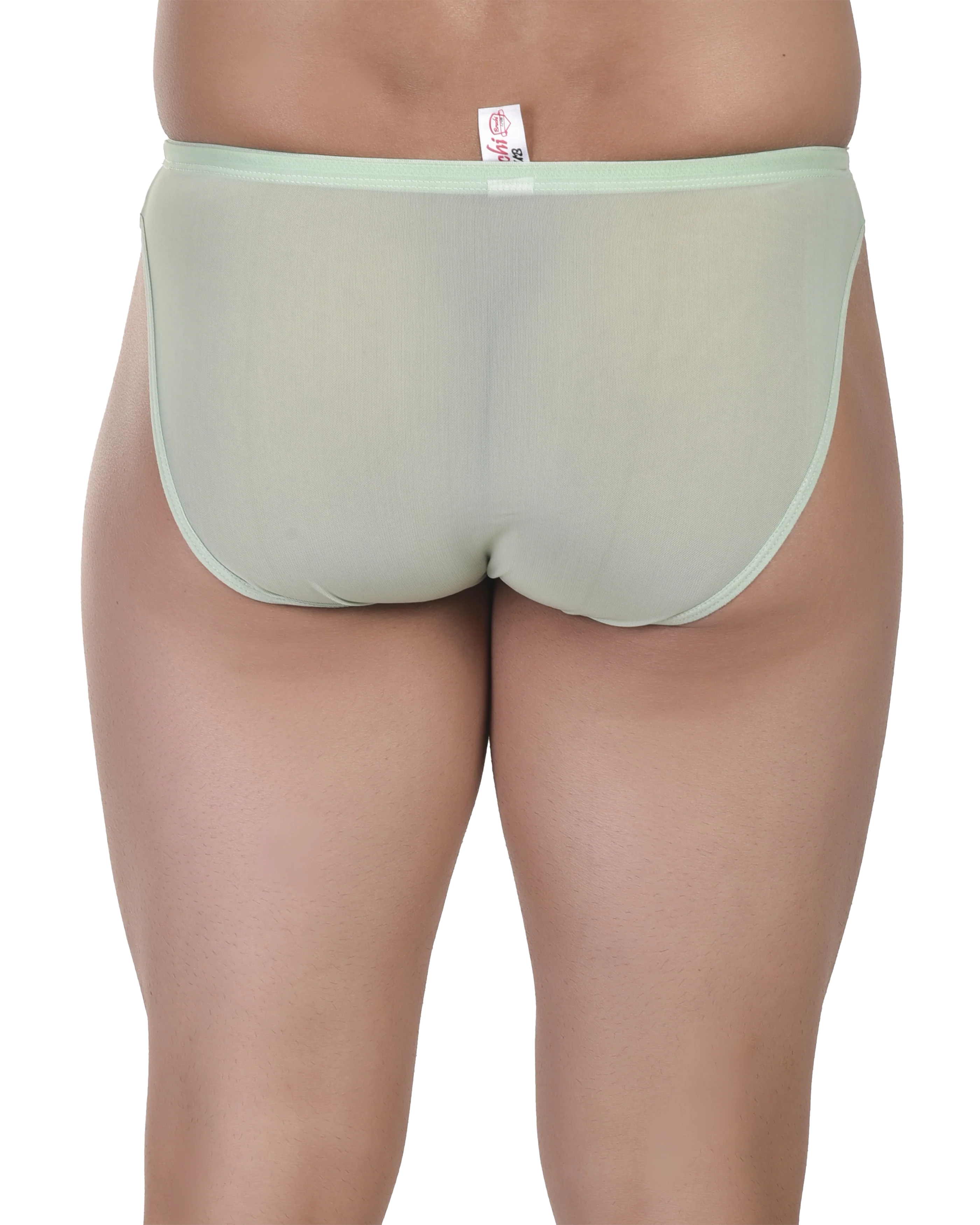 Bruchi Club See-Through Mesh Bikini Briefs for Men - Image 4