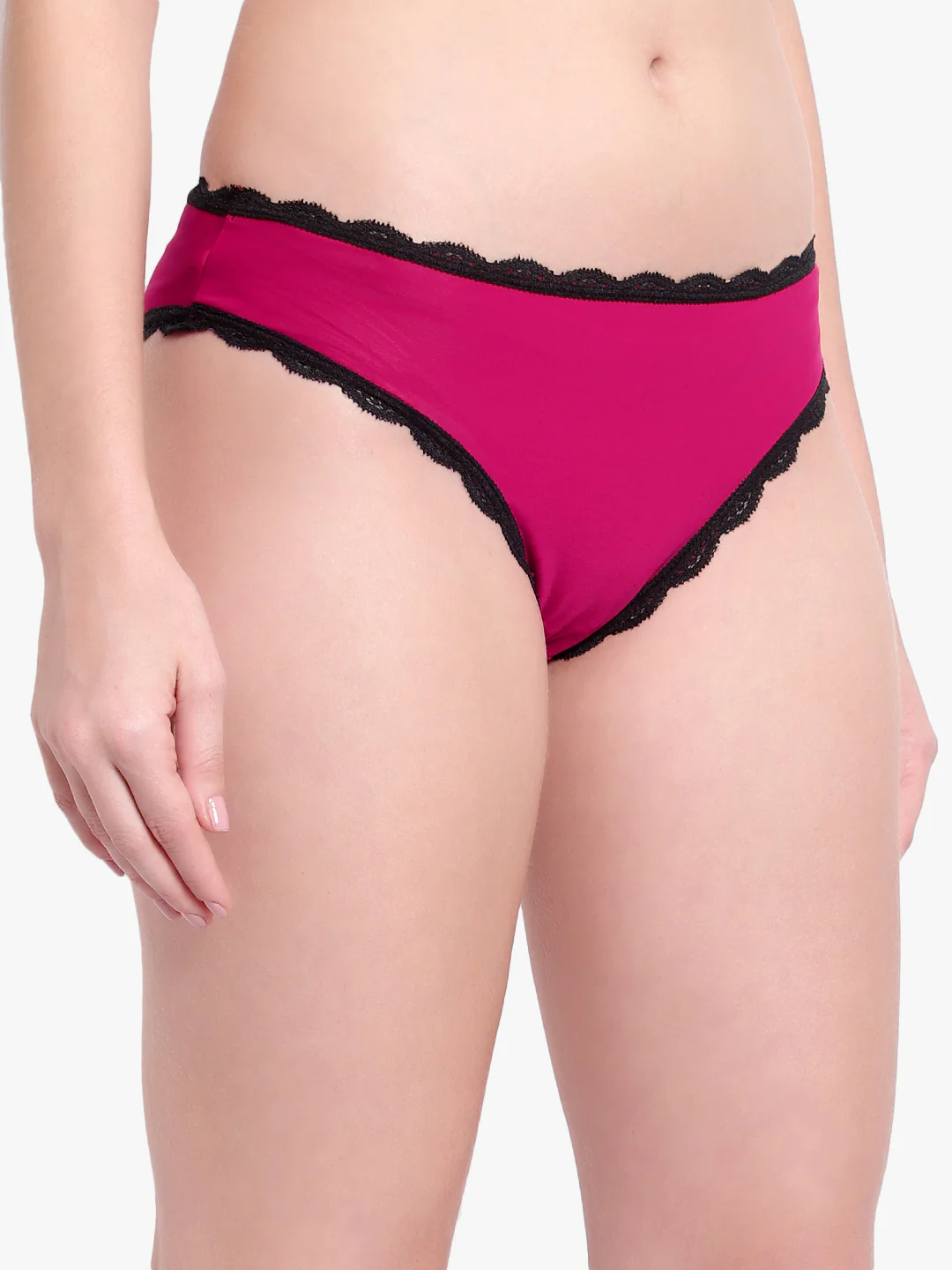 Burgendy Net Panty For women - Image 3