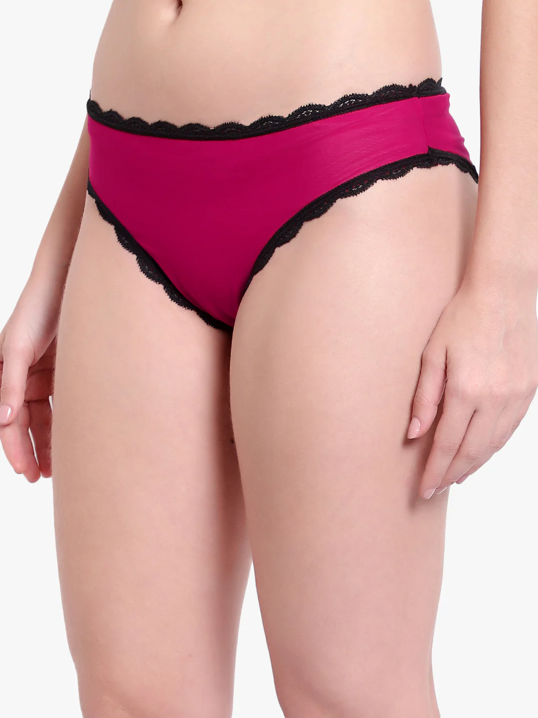 Burgendy Net Panty For women - Image 4