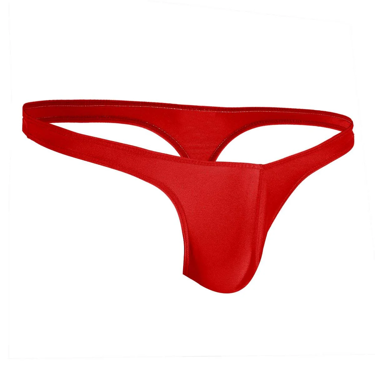 Men’s Comfy Thong Brief in Red – Ultra-Soft - Image 2