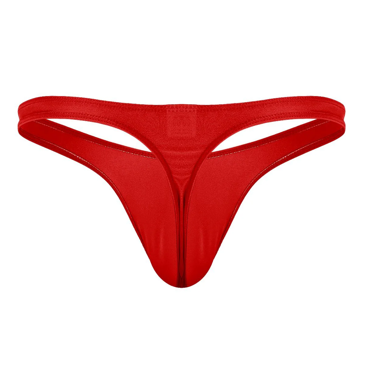Men’s Comfy Thong Brief in Red – Ultra-Soft - Image 3