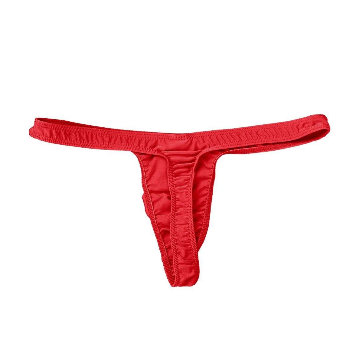 Men’s Comfy Thong Brief in Red – Ultra-Soft - Image 4