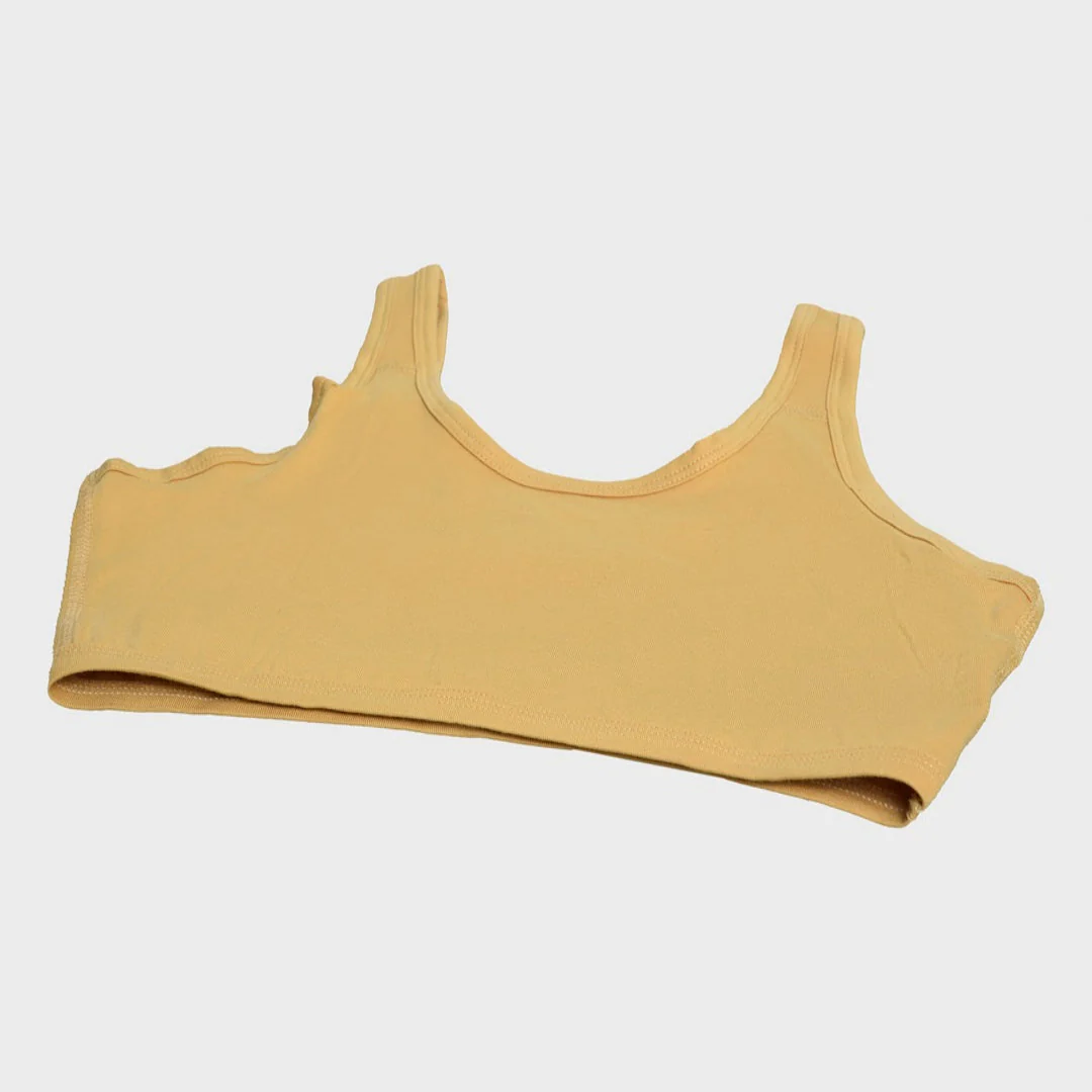 Cannyfit Sandalwood Cotton Elastance Wire-Free, Non-Padded Comfort Fit Sports Bra for women - Image 6