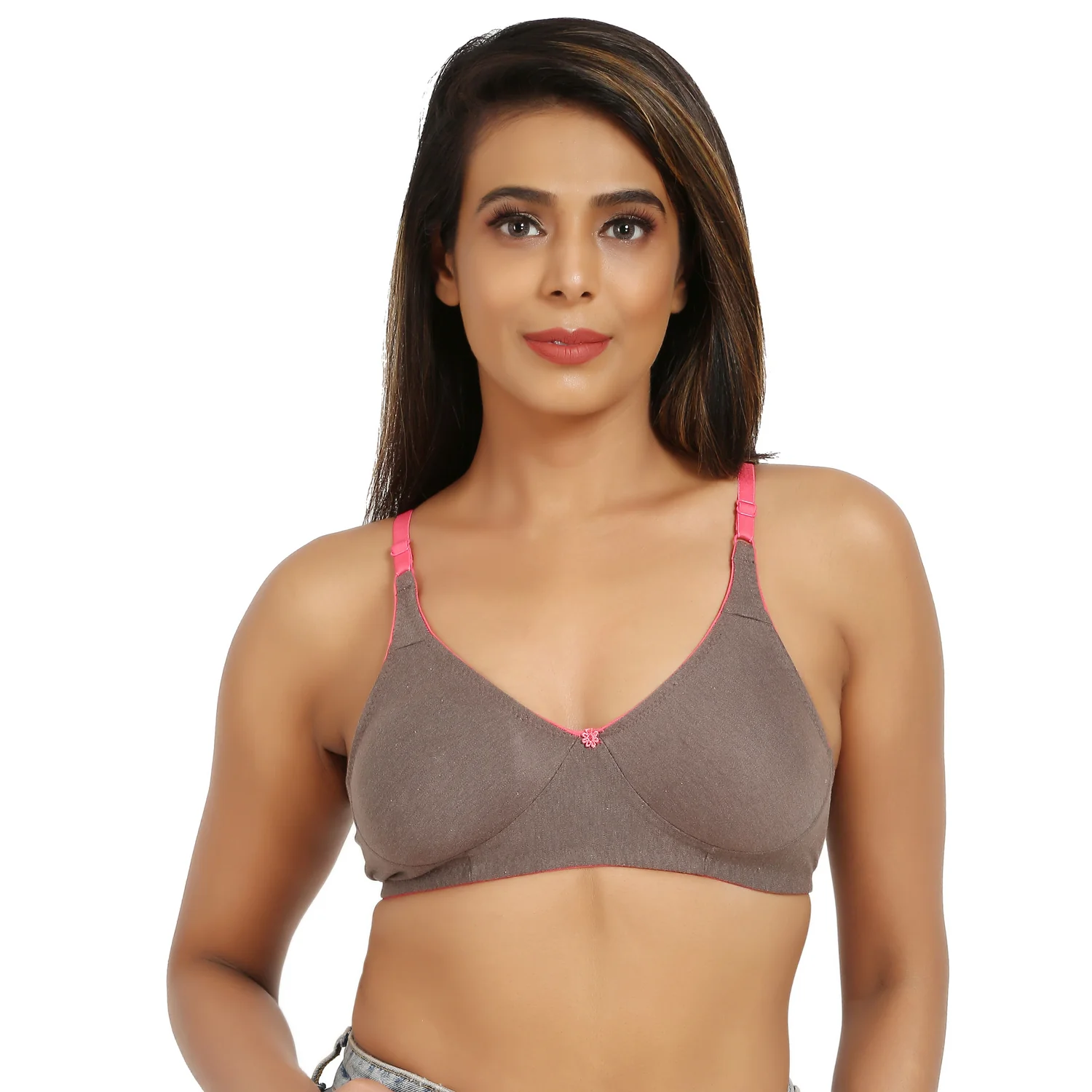 Coffee Tshirt Bra For Women