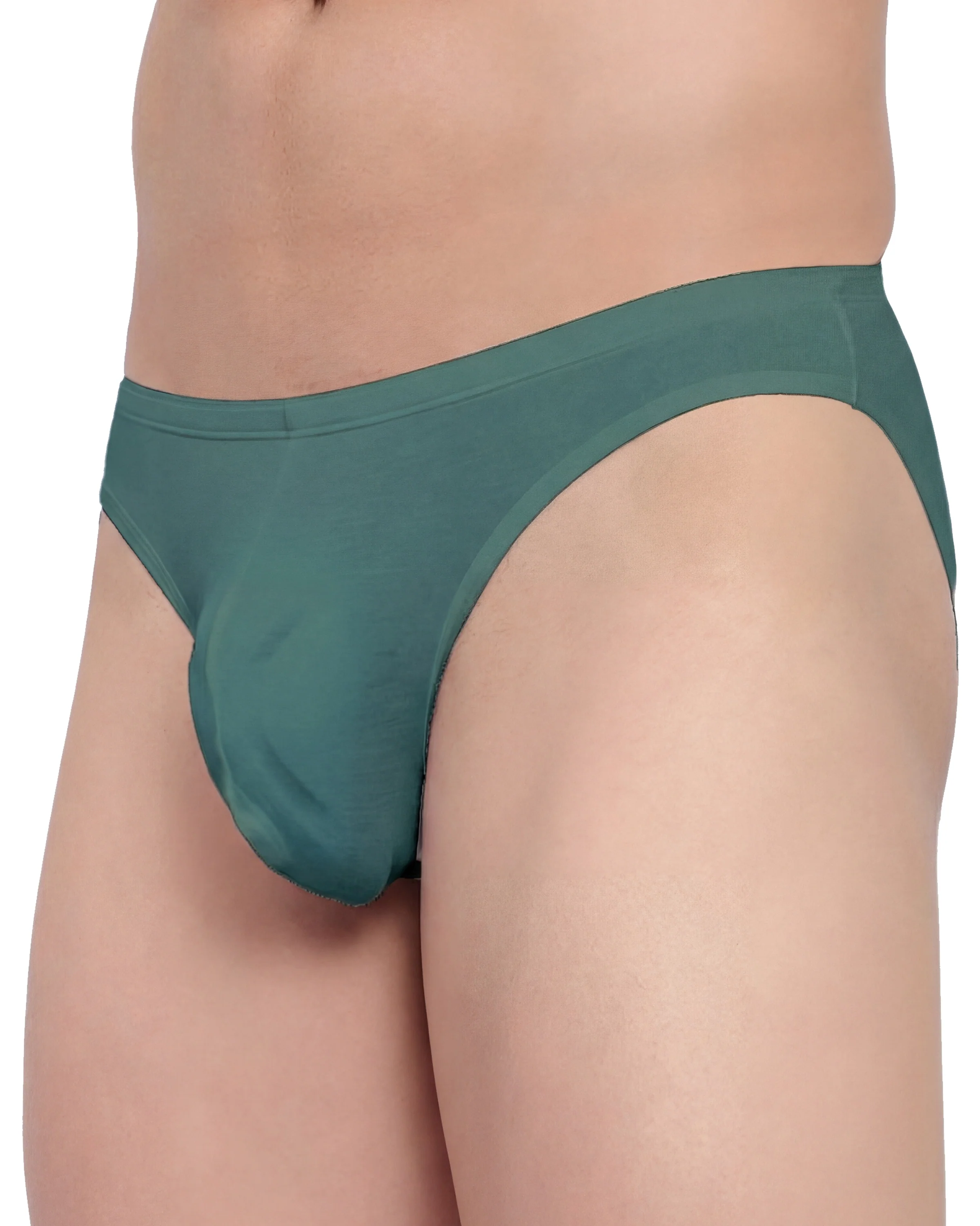 Double Pouch Perky Lift Bikini Briefs for Men | Micro Modal S-XXL | ₹399 | Bruchi Club - Image 2