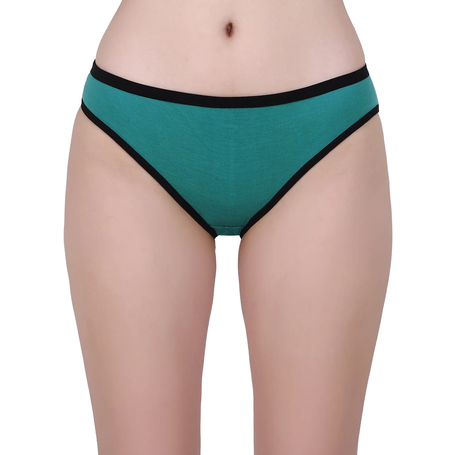 Green Black Panty for women