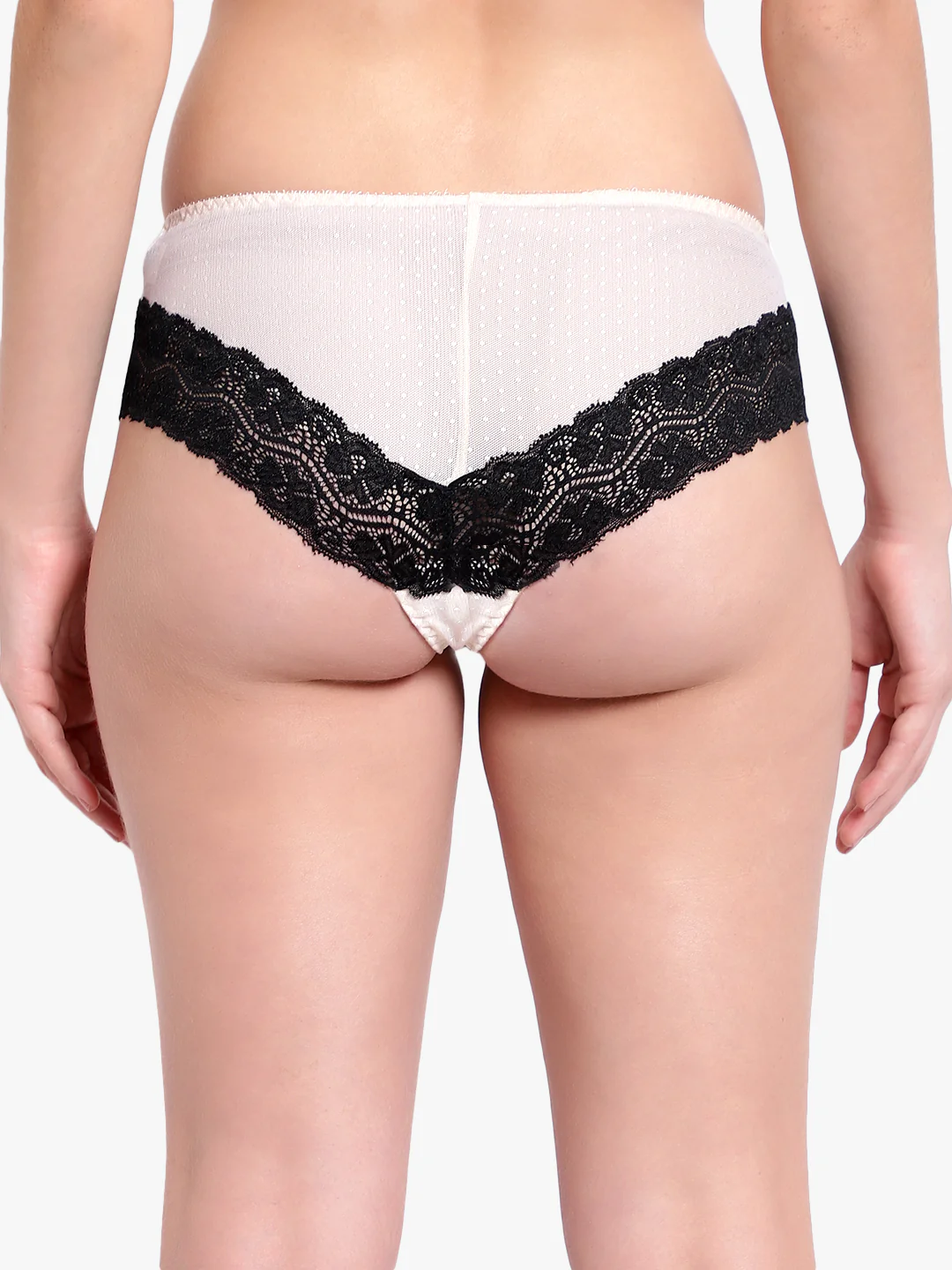 Nude Black Lace panty for women - Image 2