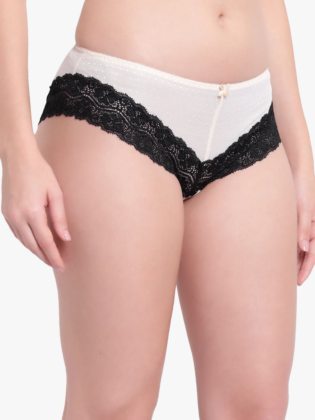 Nude Black Lace panty for women - Image 4