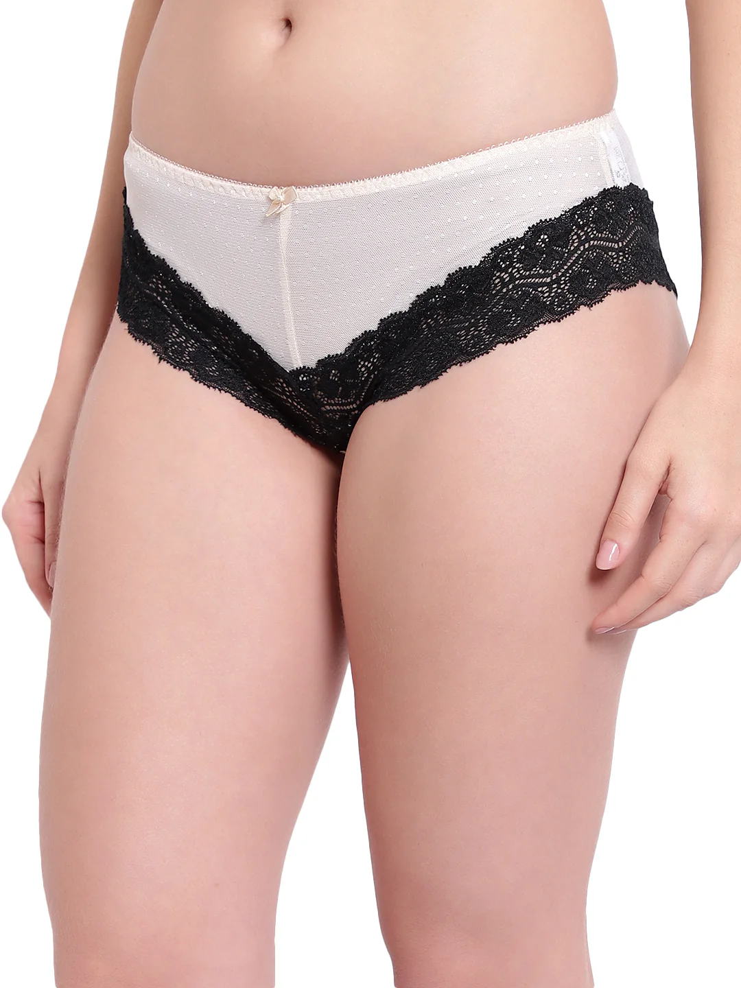Nude Black Lace panty for women - Image 5