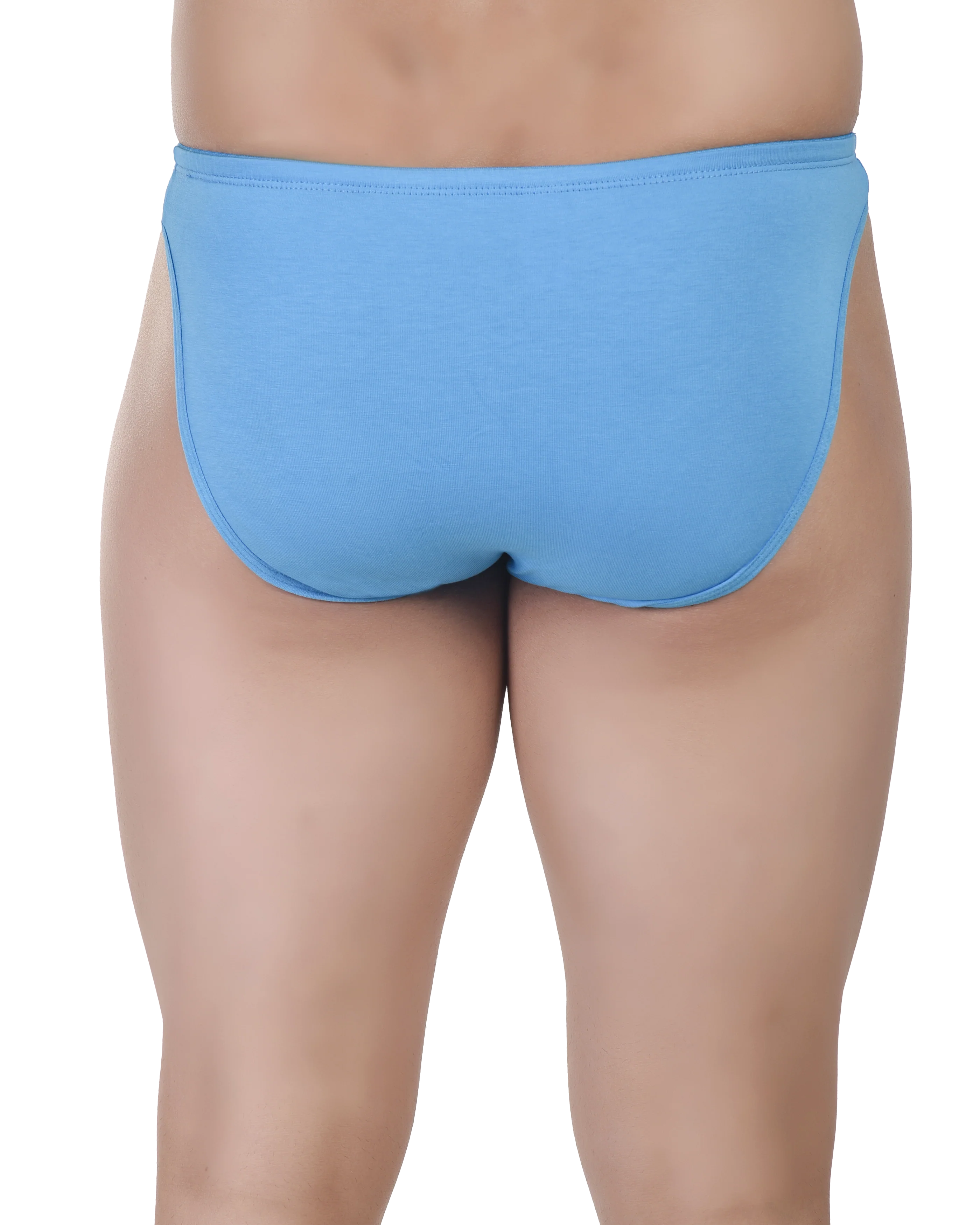 Lasty Blue Men's Bikini Briefs ₹359 | Low Rise No-Ride-Up - Image 2