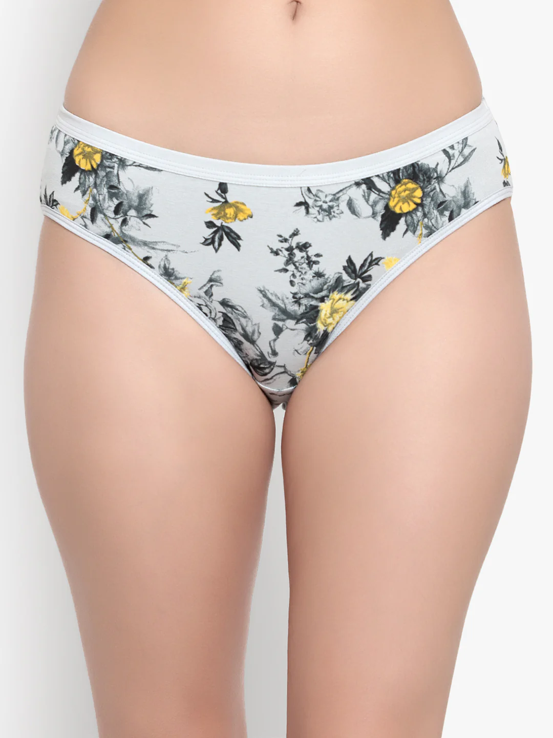 Light Grey Printed Panty