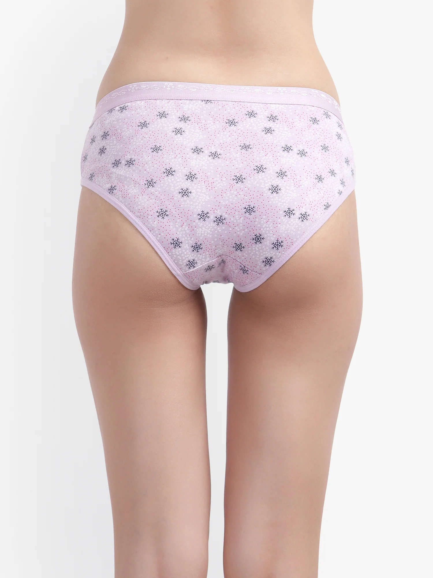 Light Pink Printed Women Panty - Image 2