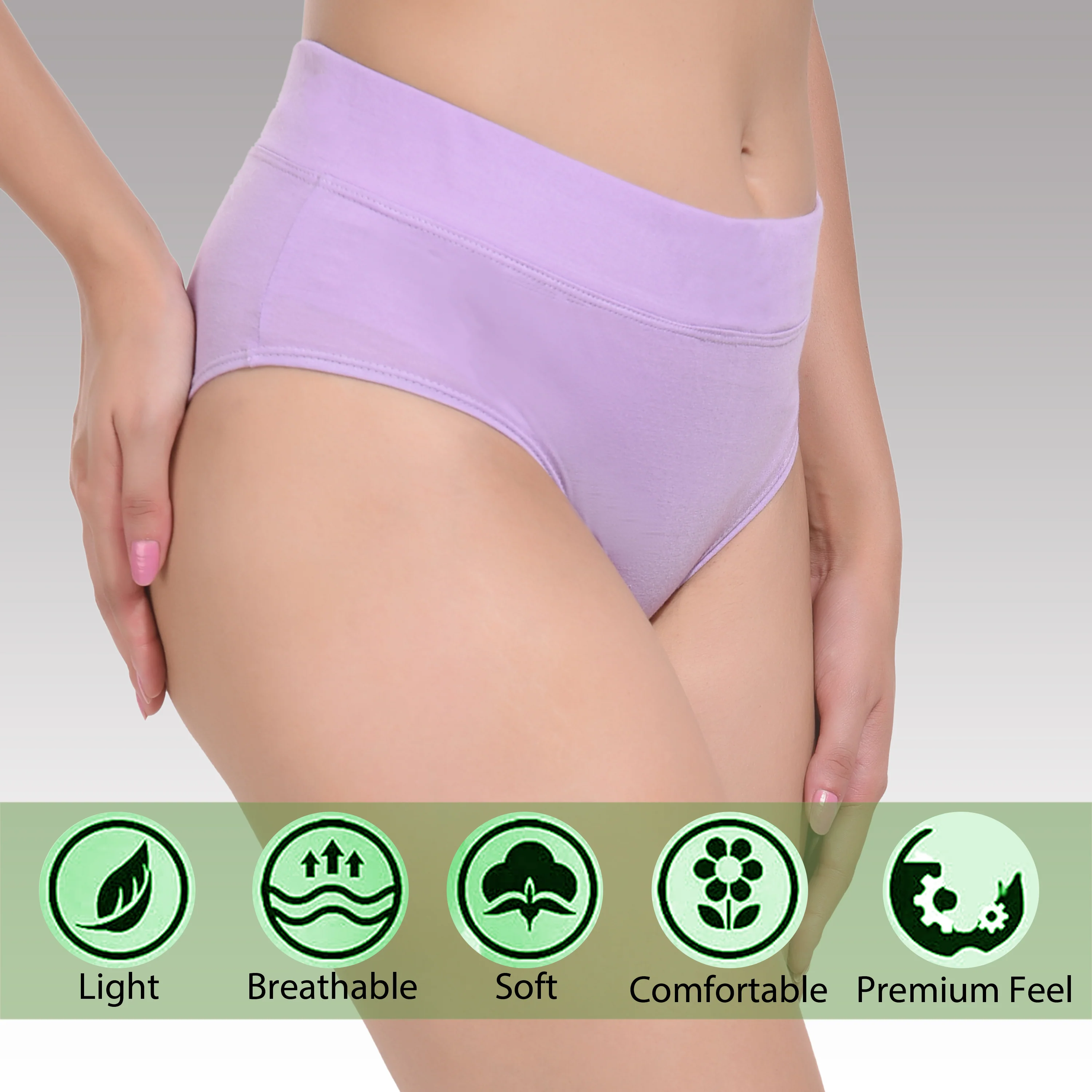 Light purple Sofia Sports Panty for Women - Image 3