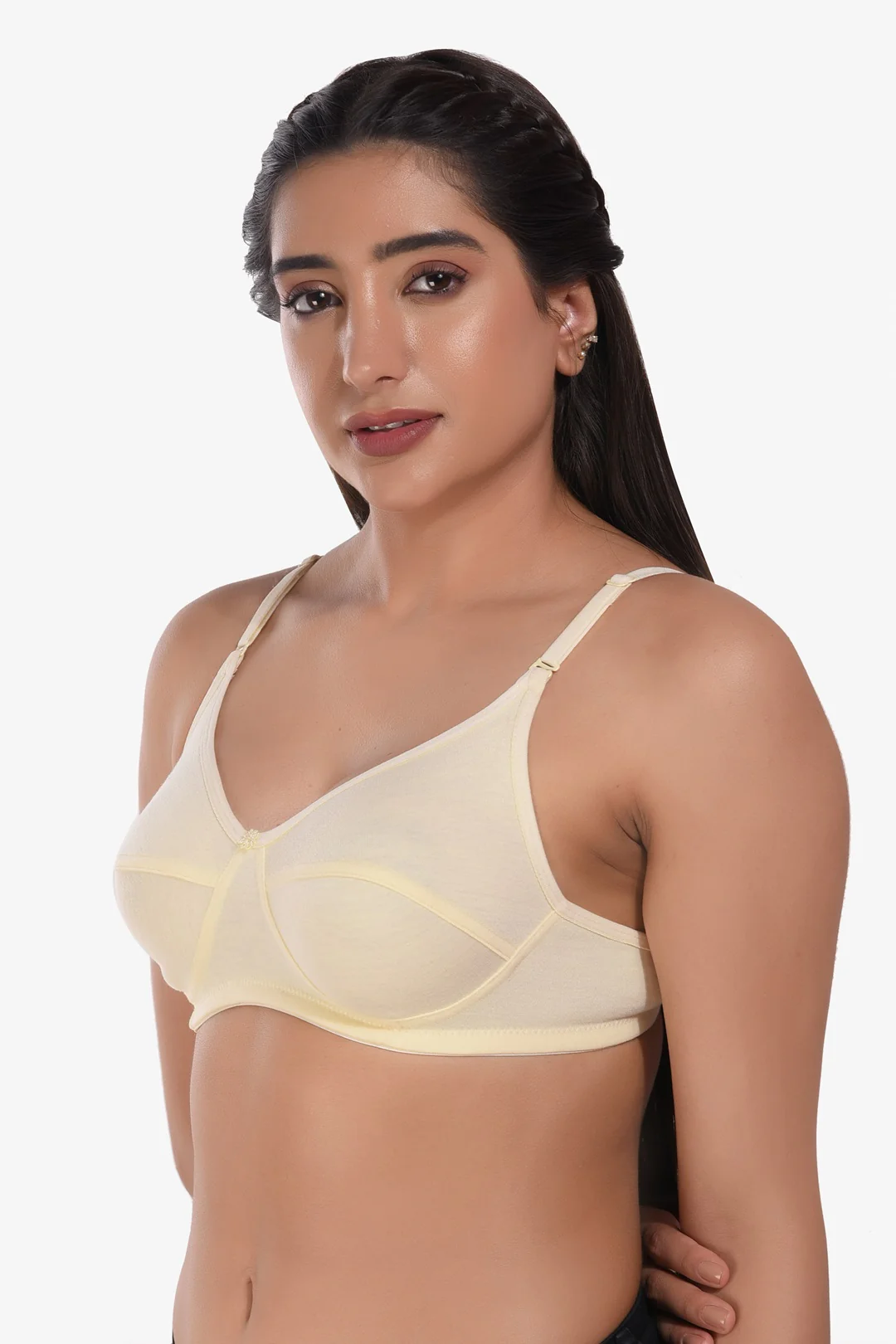 Manvi Women Non Padded Nude Everyday Bra - Image 2