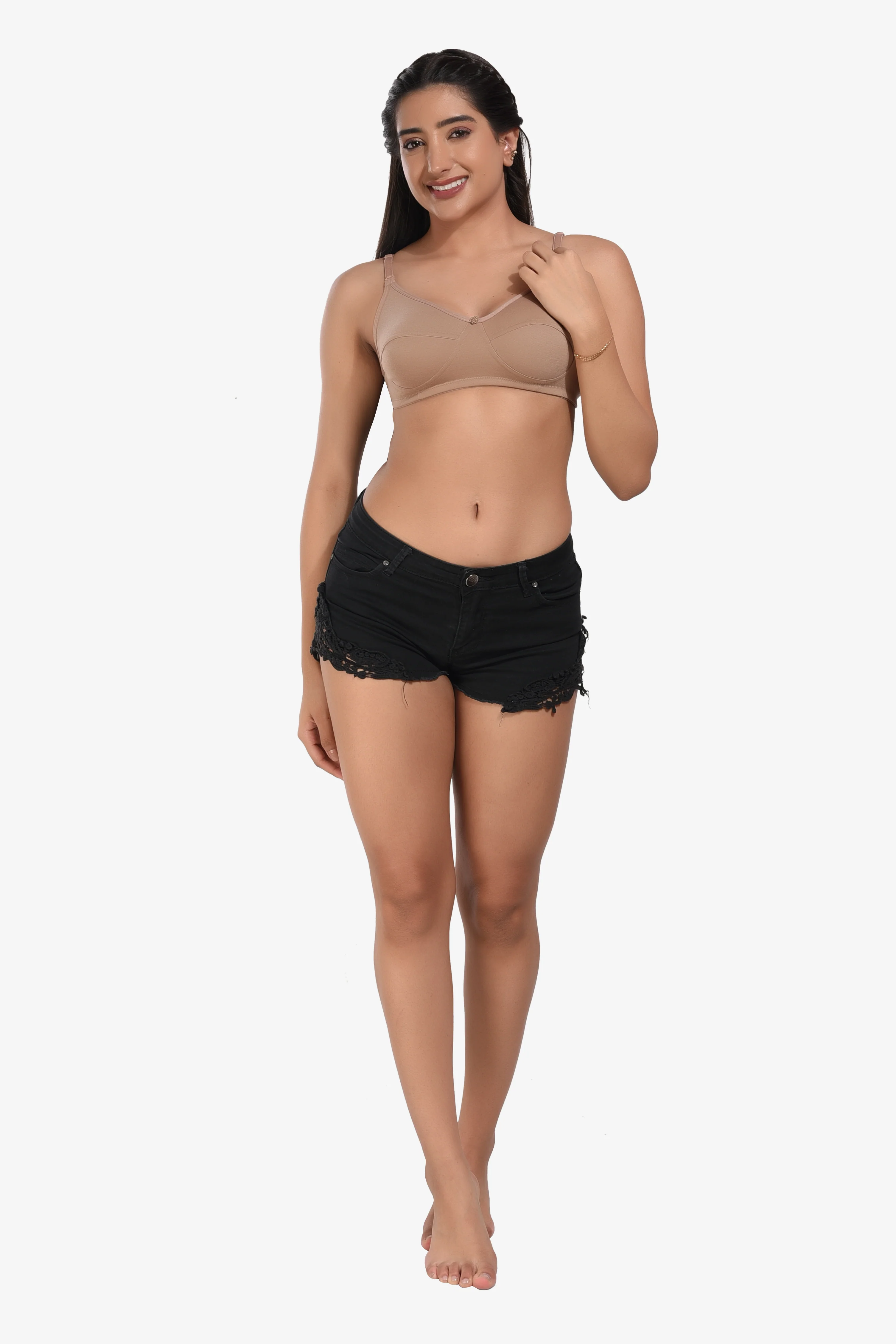 Manvi Women Non Padded sandalwood Everyday Bra - Image 5