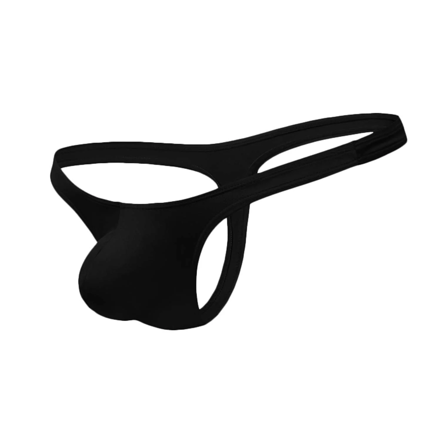 Men’s Comfy Thong Brief in Black – Ultra-Soft Micro Modal - Image 4