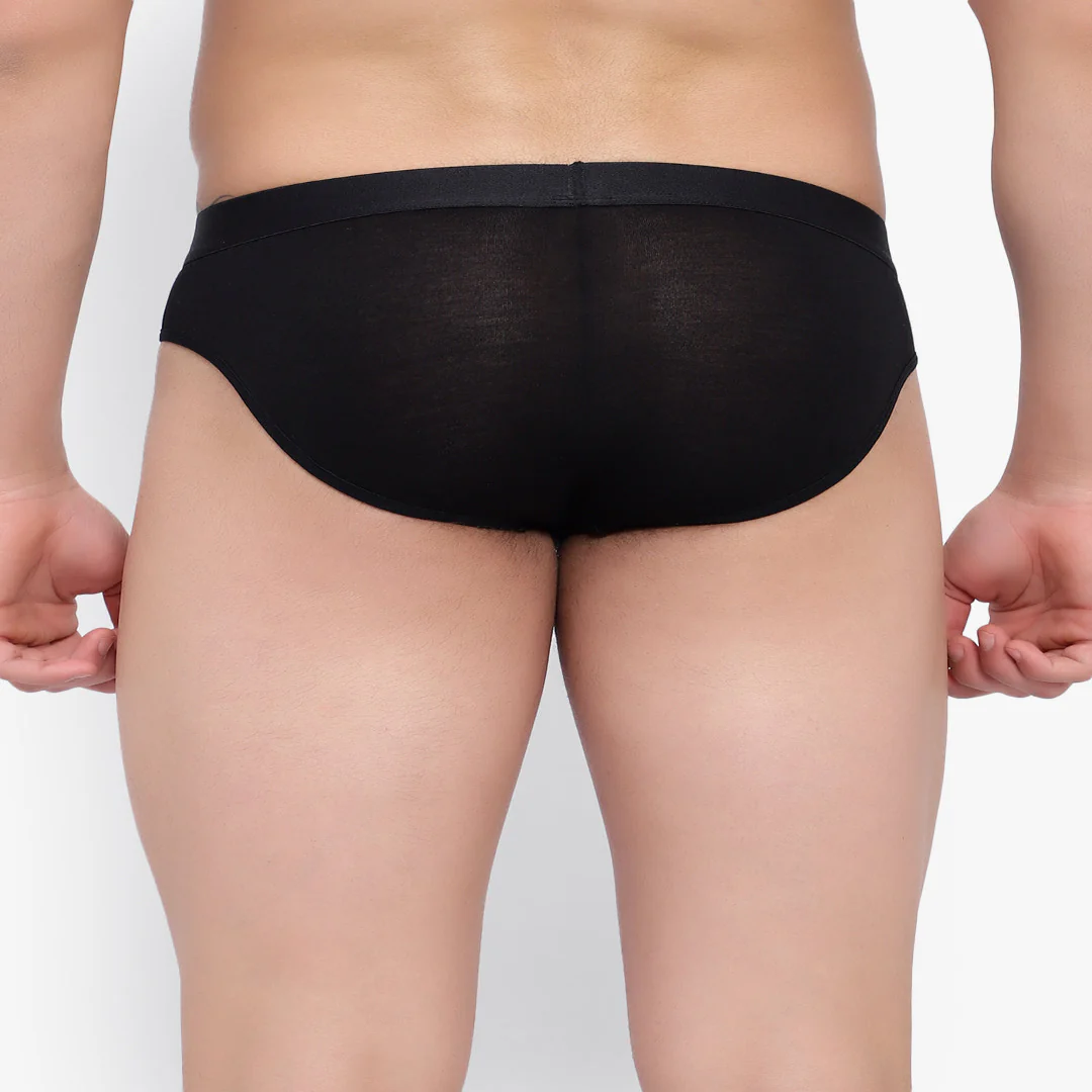 Men’s Briefs No Ride UP | Ultra-Soft, Breathable & Body-Hugging Comfort - Image 3