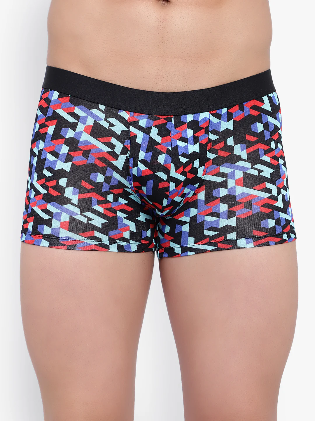 Men's Blue Star Modal Trunks Men Underwear - No Ride Up
