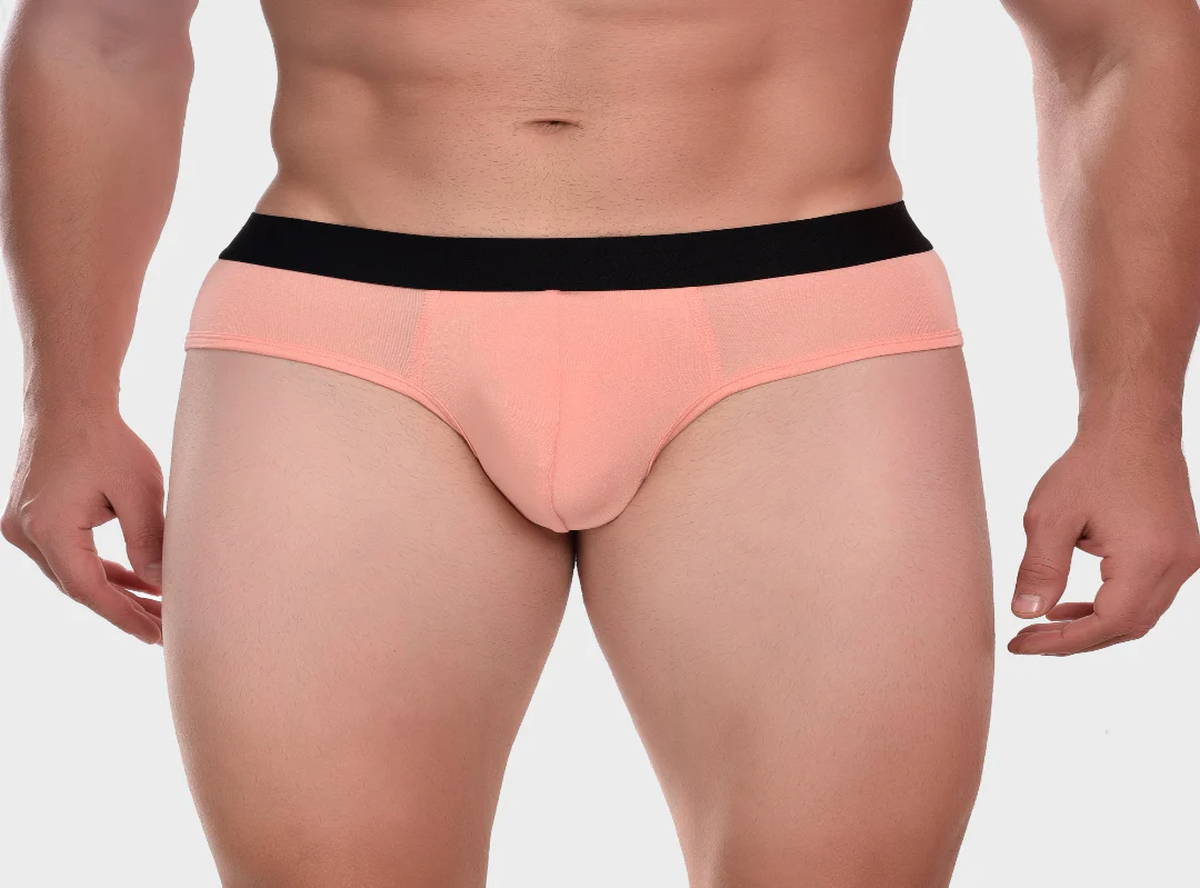 Modal Briefs for men - Almond Nude - Image 2
