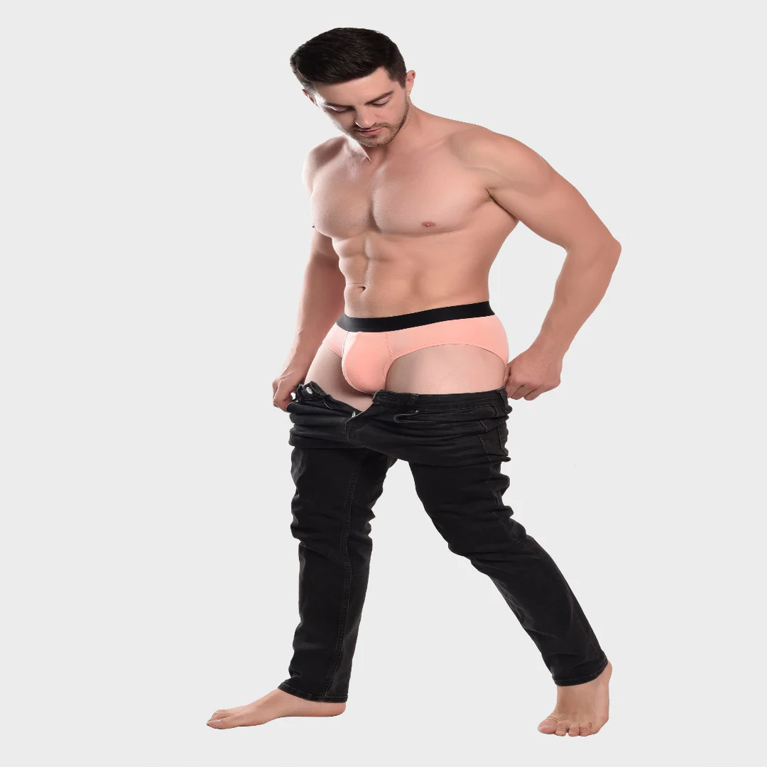 Modal Briefs for men - Almond Nude - Image 6