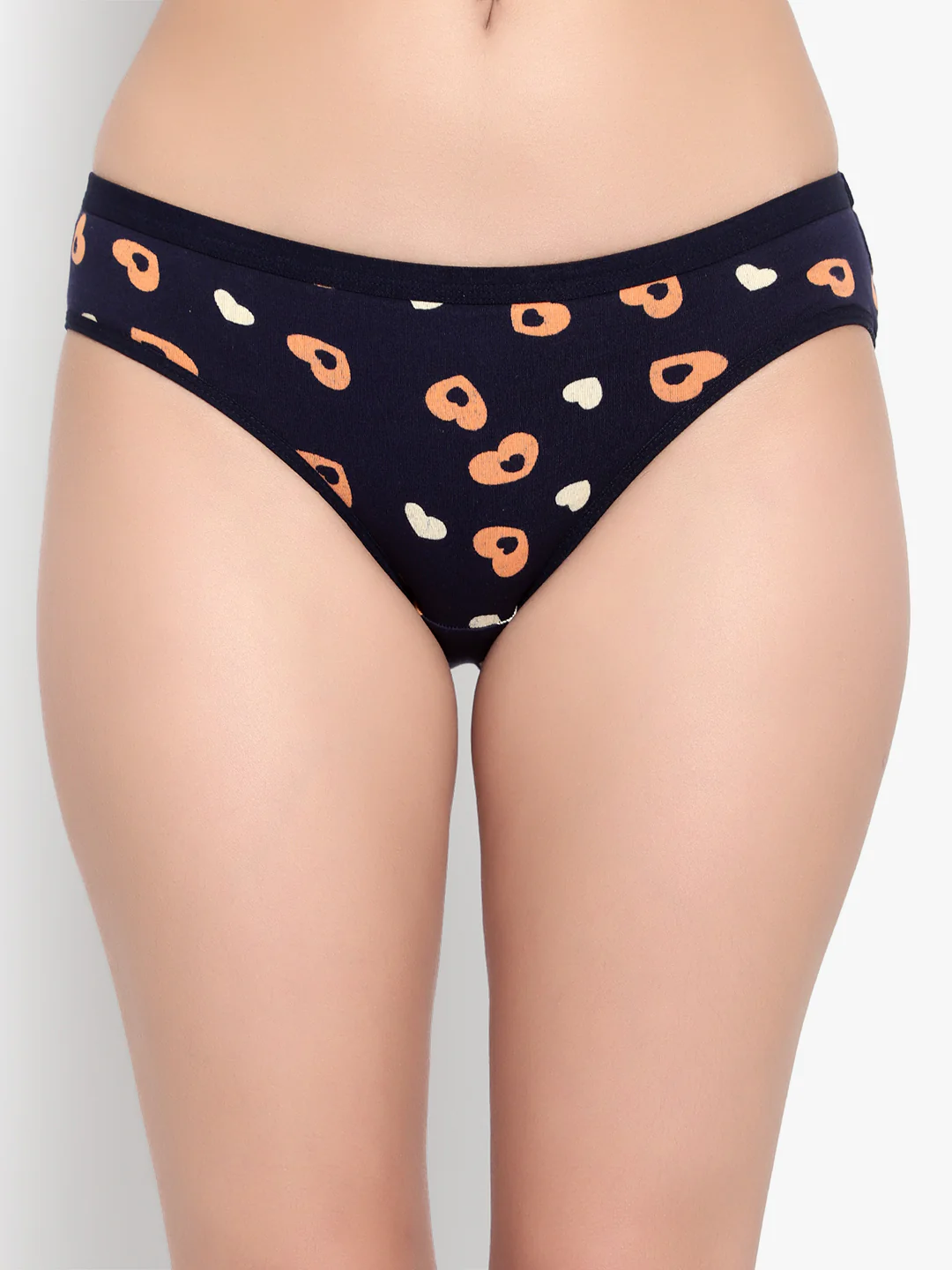 Navy Printed women Panty