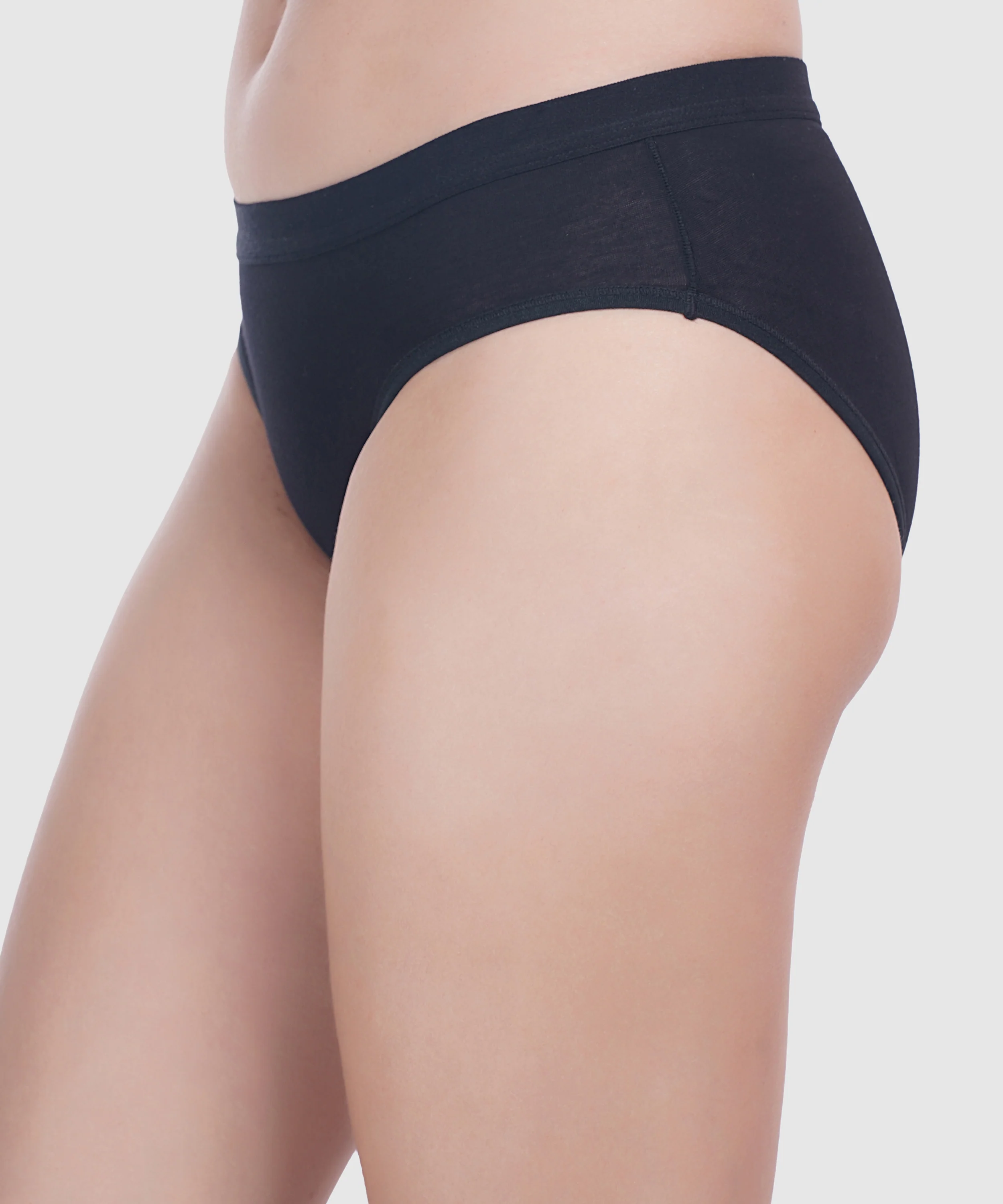 Night Black Micro Modal Panty for women - Image 4