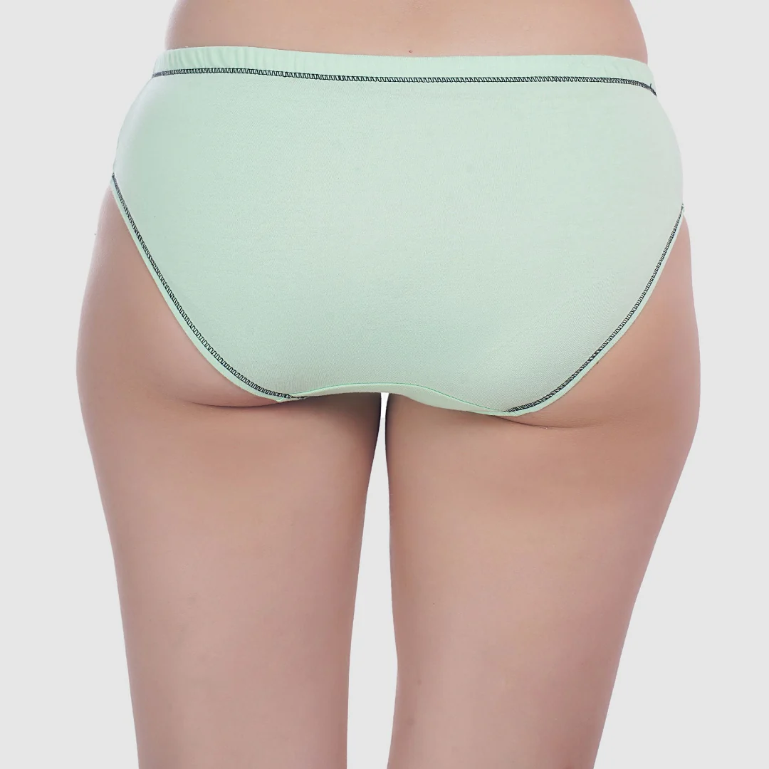 Pack of 2 Women’s Solid Everyday Essentials Cotton Panties - Image 5
