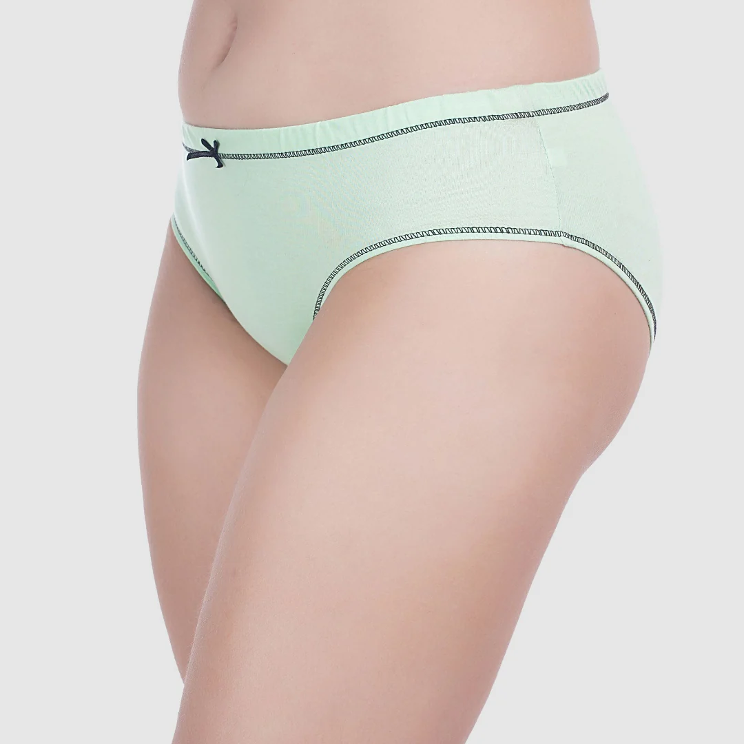 Pack of 2 Women’s Solid Everyday Essentials Cotton Panties - Image 6