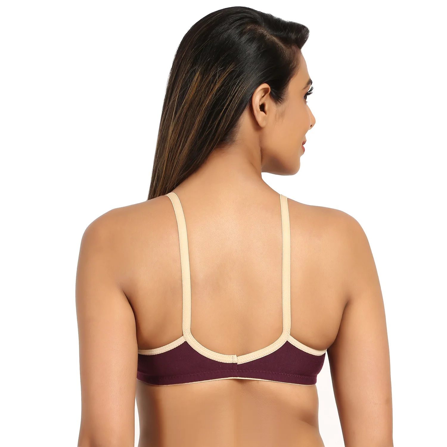 Plum Front Open Bra for women - Image 7