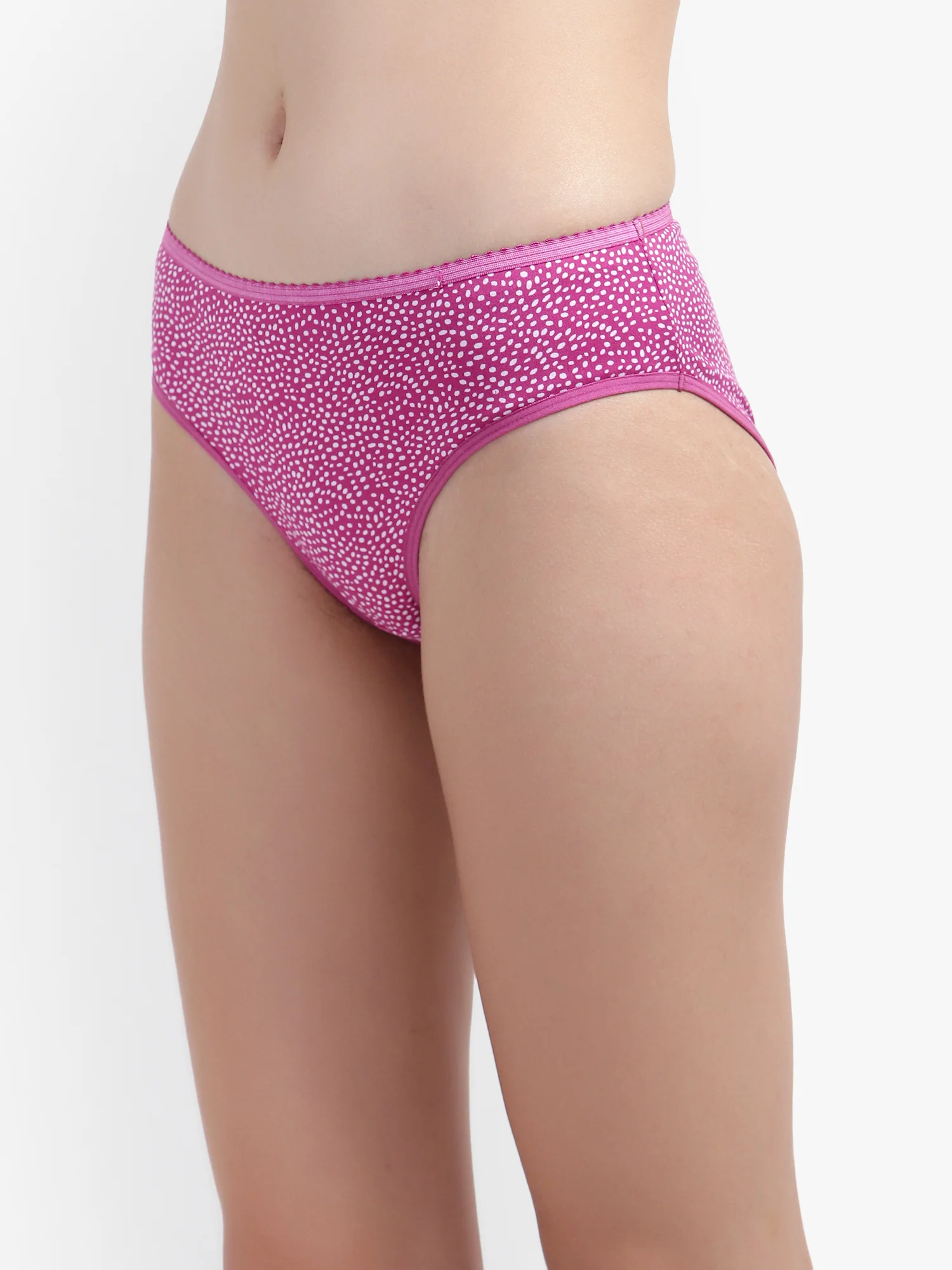 Pink Polyamide Women Printed Panties - Image 6