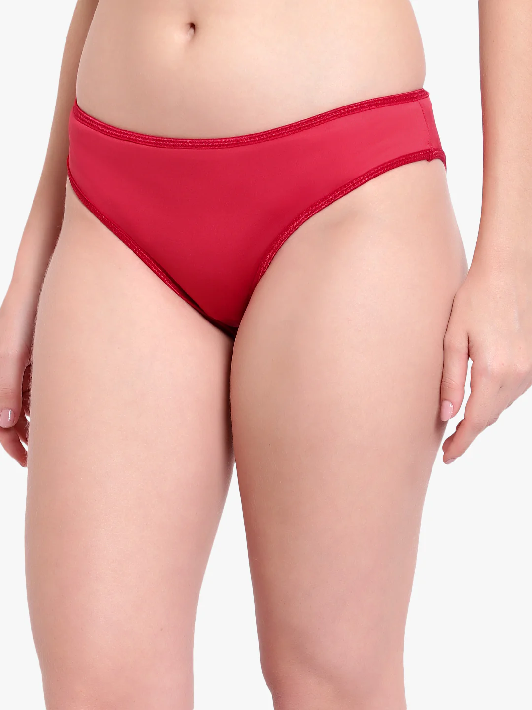 Red Polymide Panty for women - Image 5