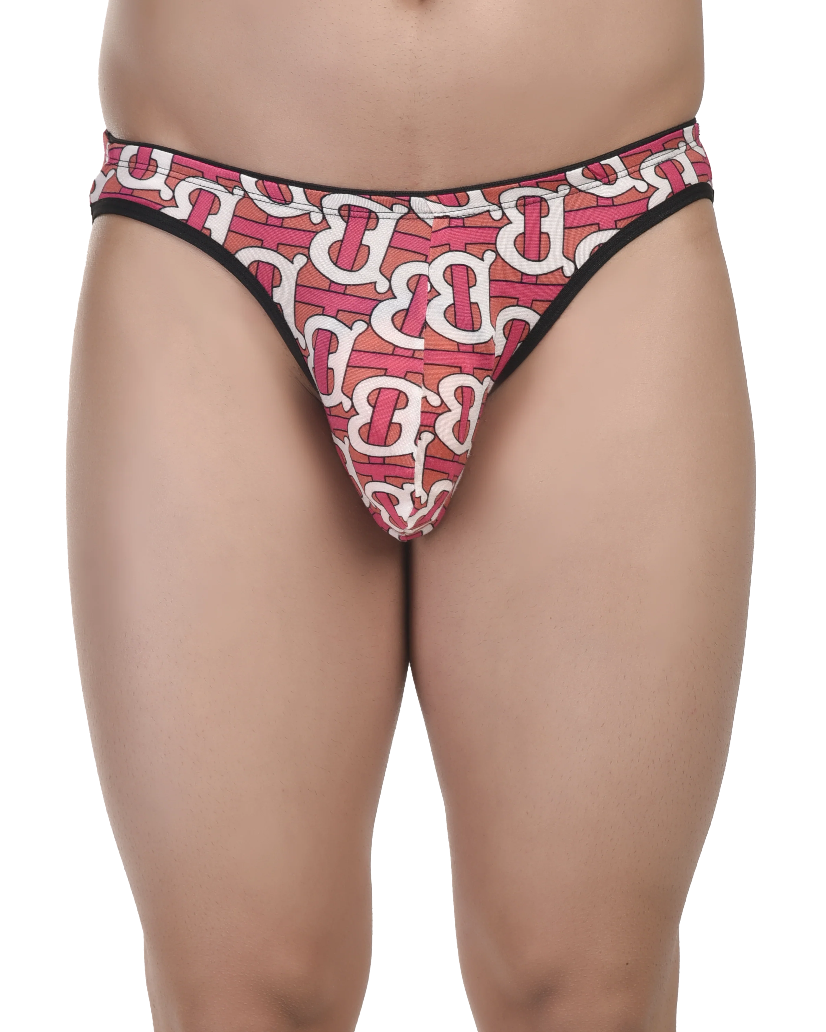 Printed Men Bikini Briefs - No Ride up