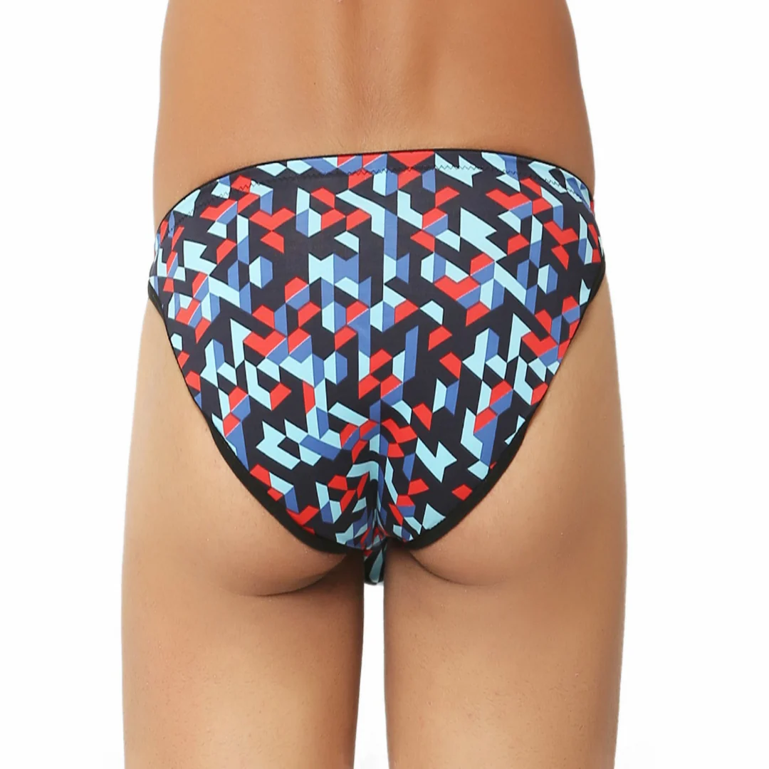 Printed Bikini briefs for men No Ride Up - Image 2