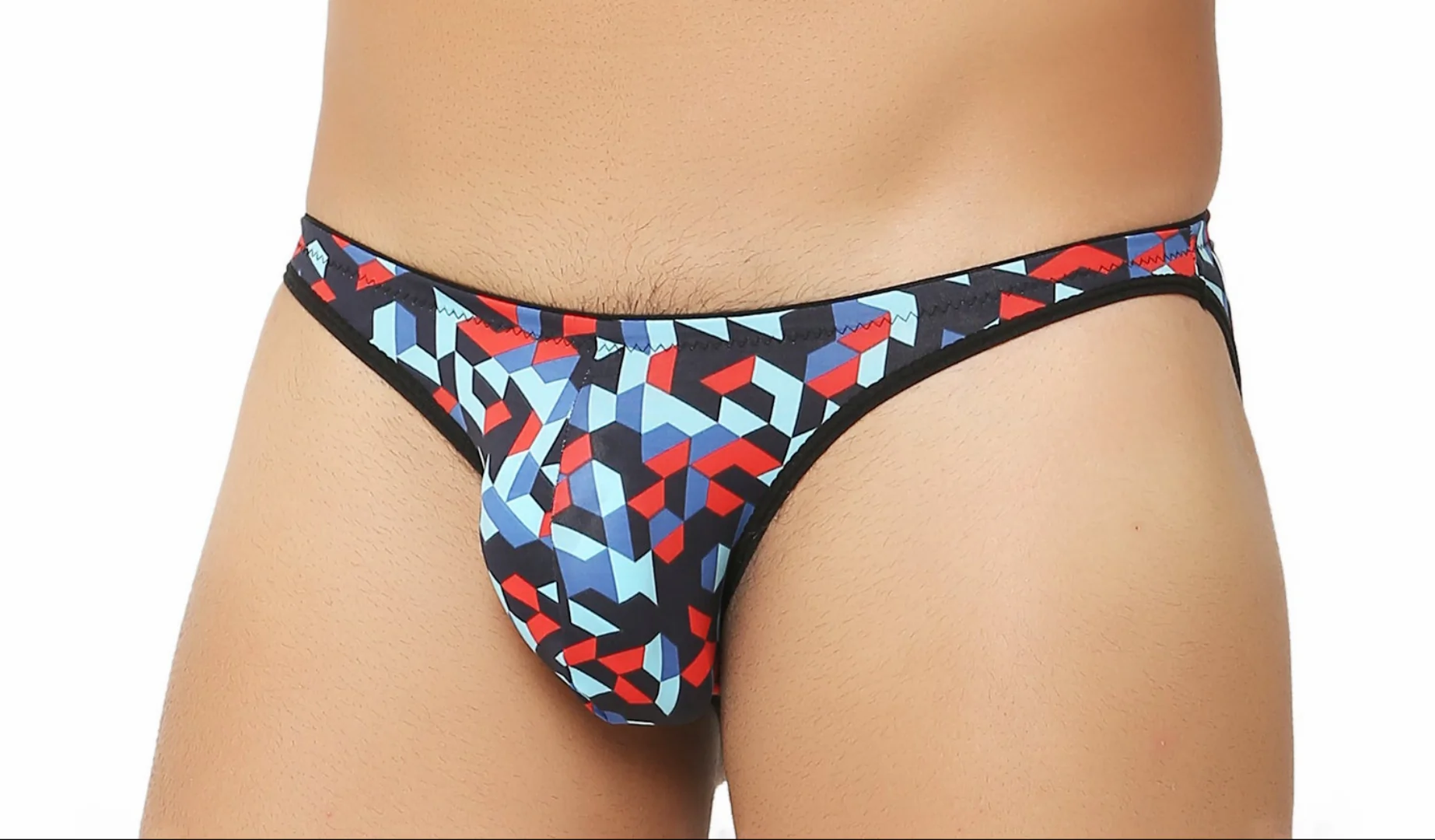 Printed Bikini briefs for men No Ride Up - Image 5