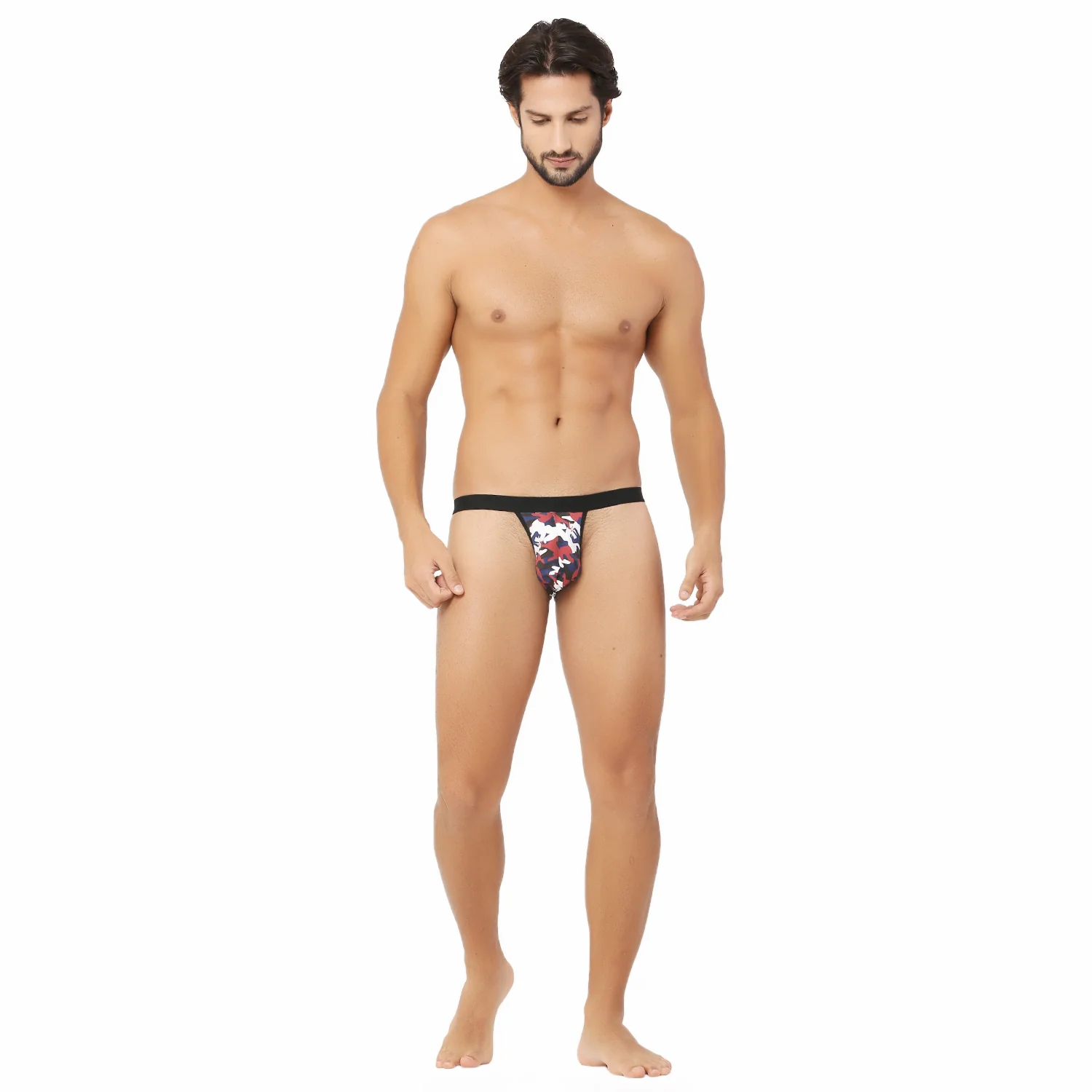 Printed Men Tanga Briefs No Ride Up - Image 5