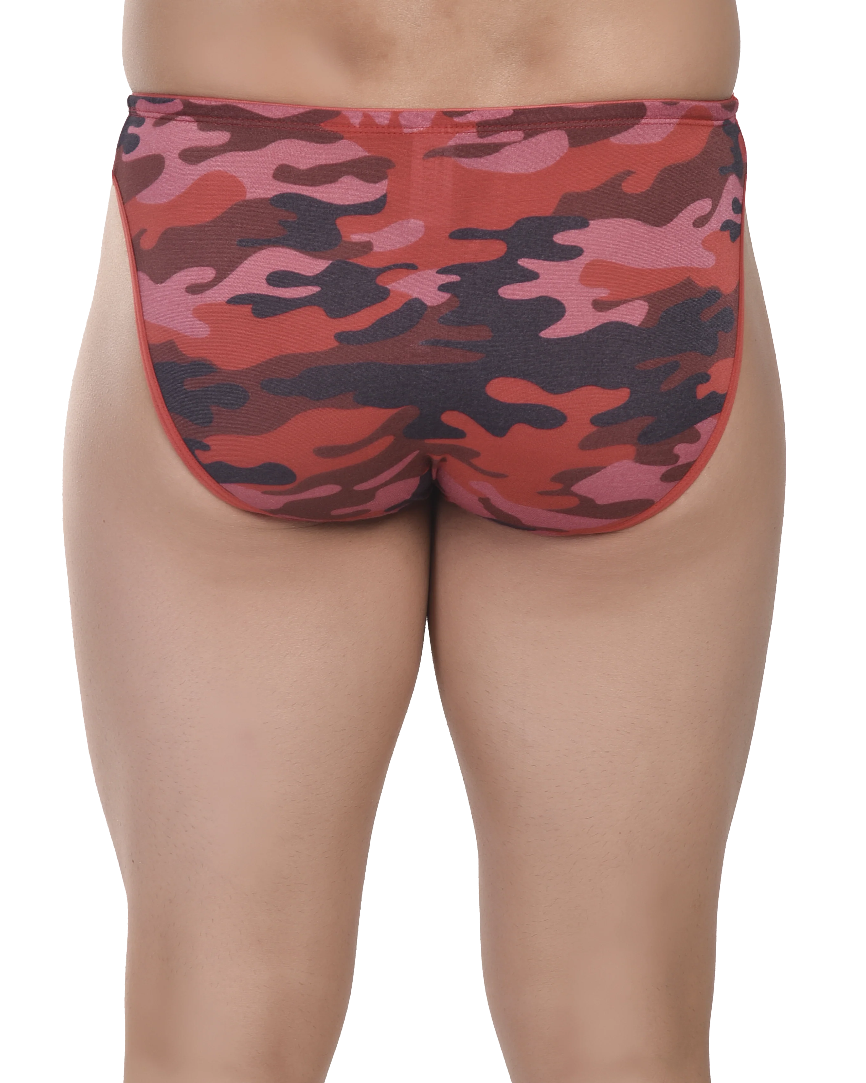 Printed Micro Modal Men Bikini Briefs – No Ride Up Comfort - Image 2