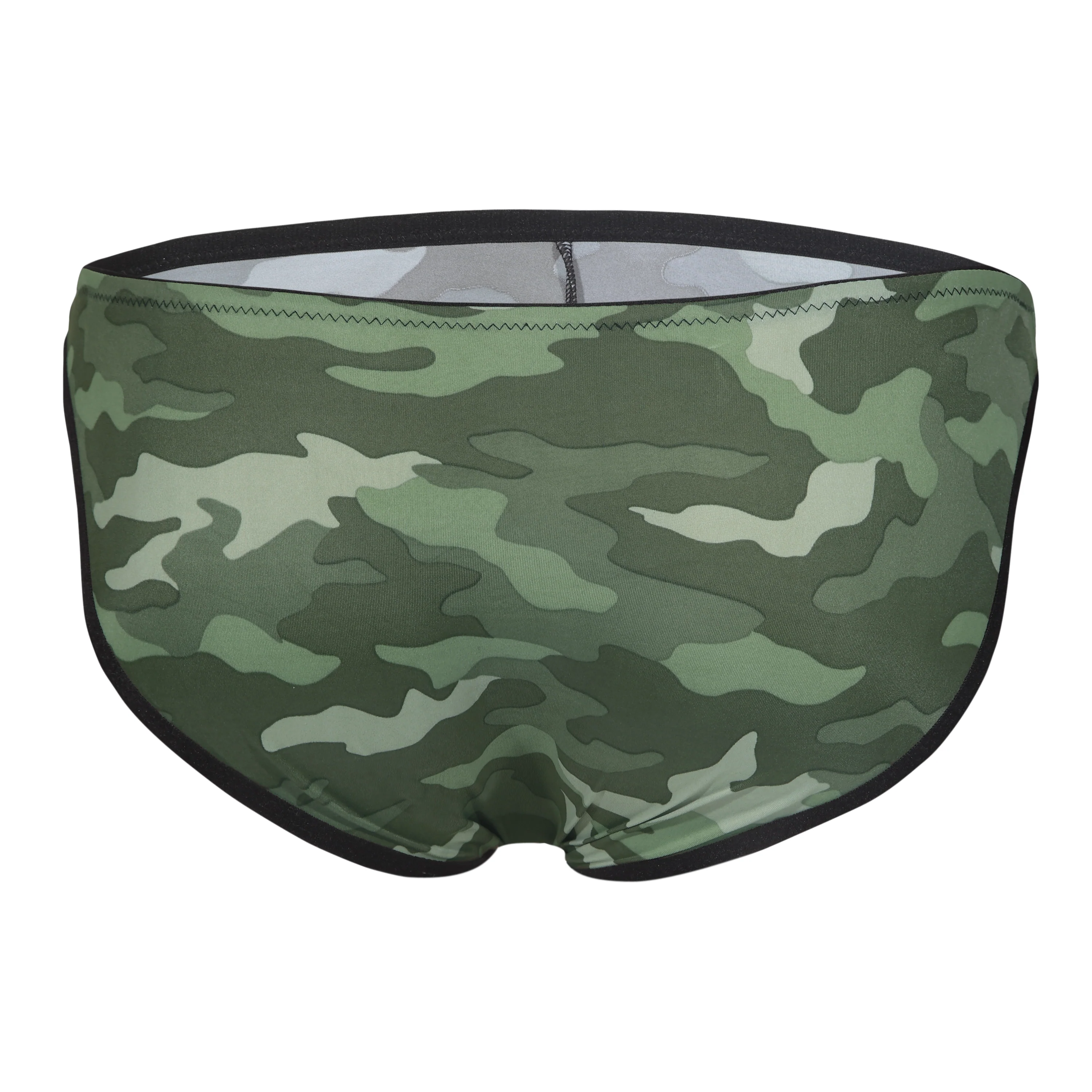 Printed Nylon Men Bikini Briefs - Image 3