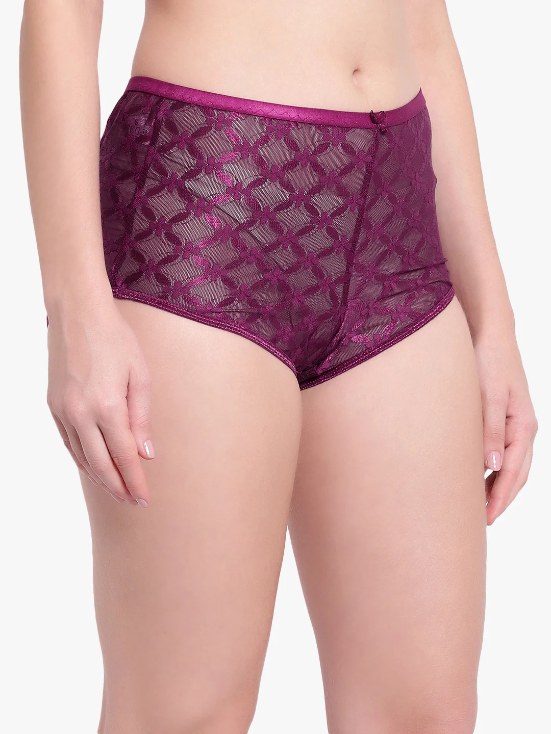 Purple Lace Panty for women - Image 4