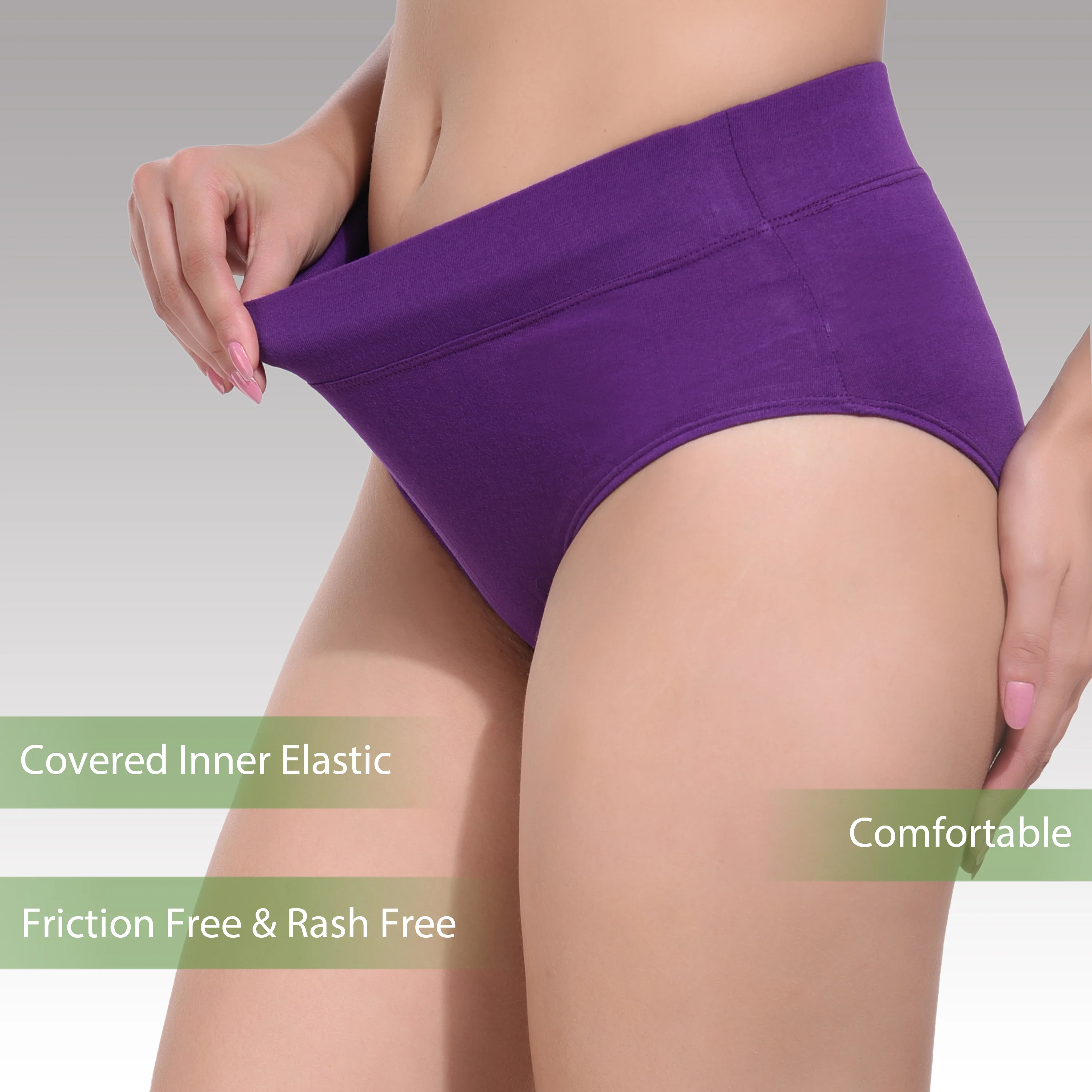 Purple Sofia Sports Panty for Women - Image 2