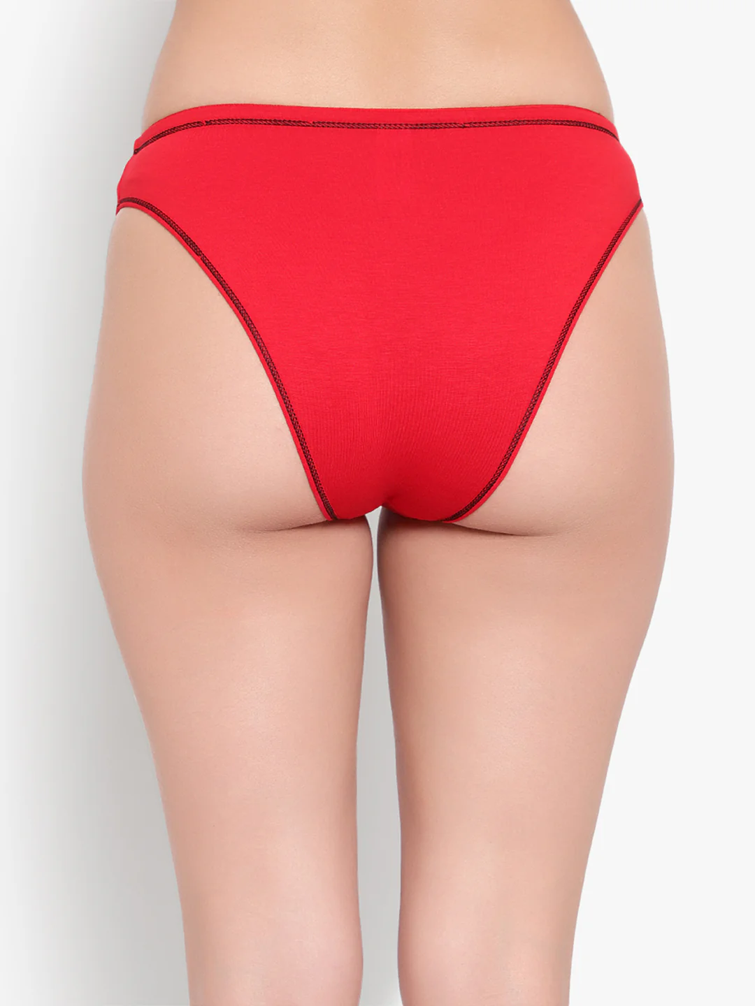 Red Women panty - No Ride Up - Image 2
