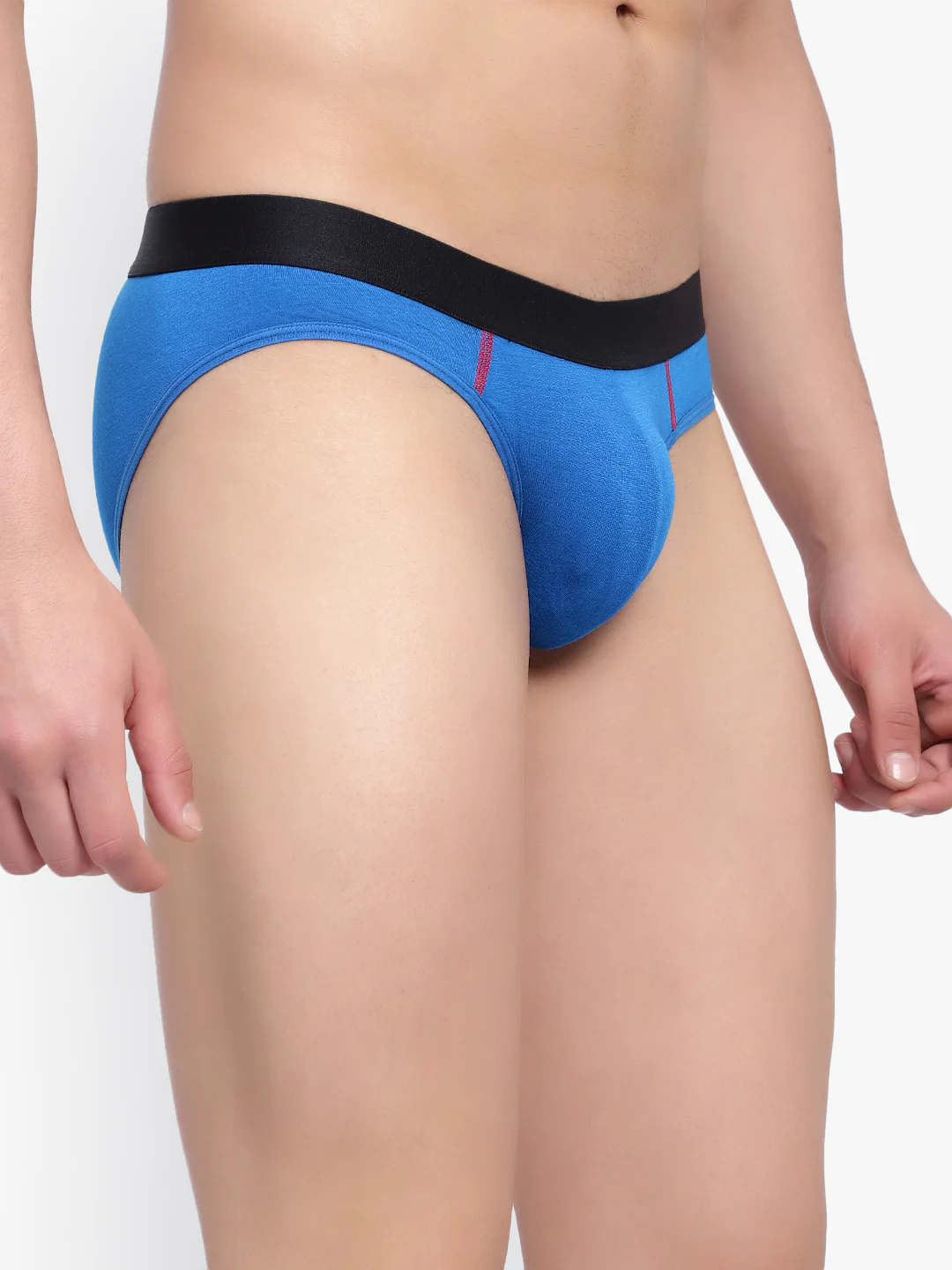 Royal Blue Men’s Briefs – Soft, Supportive No Ride Up - Image 2